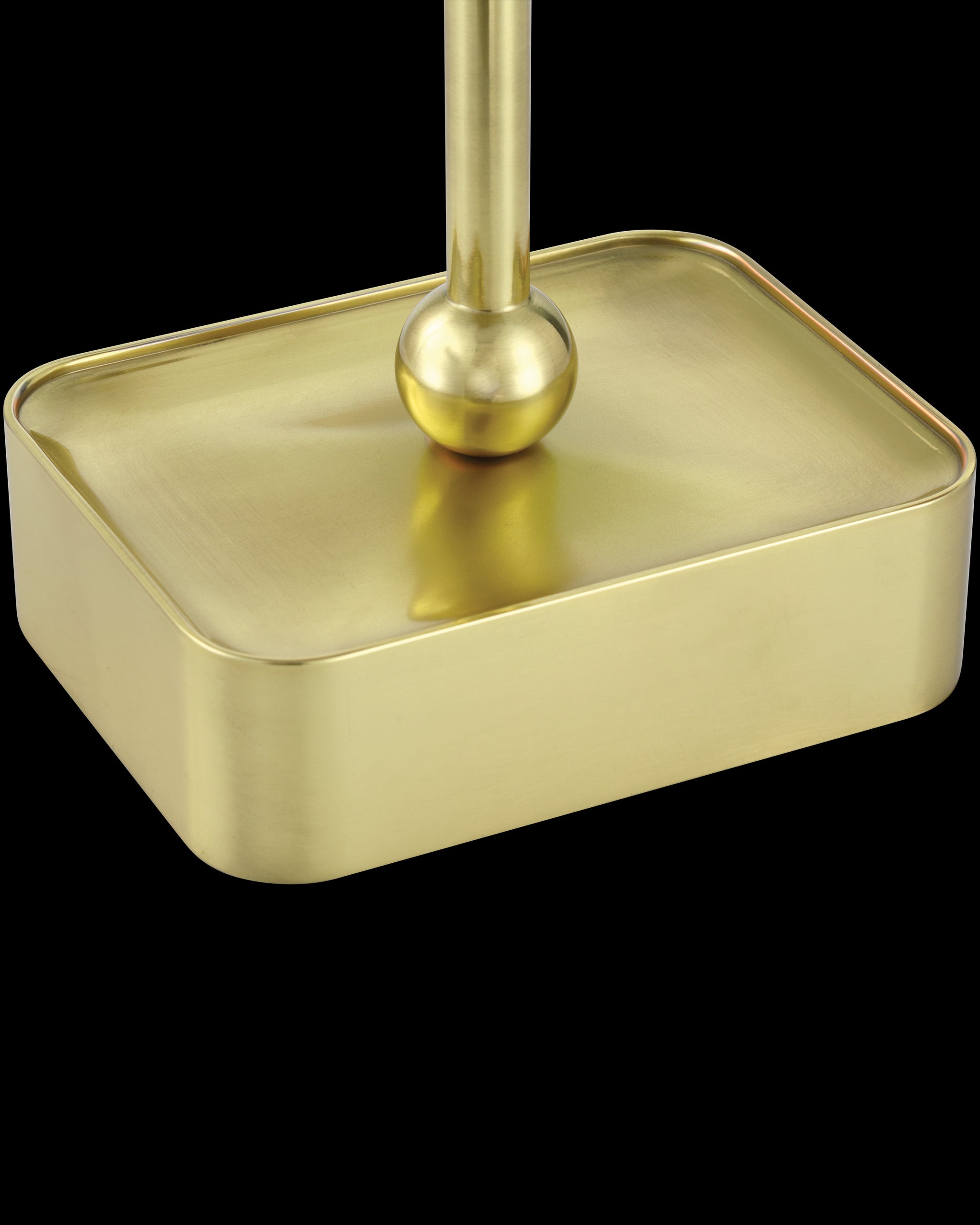 Currey & Company Gadabout Brass Cordless Table Lamp