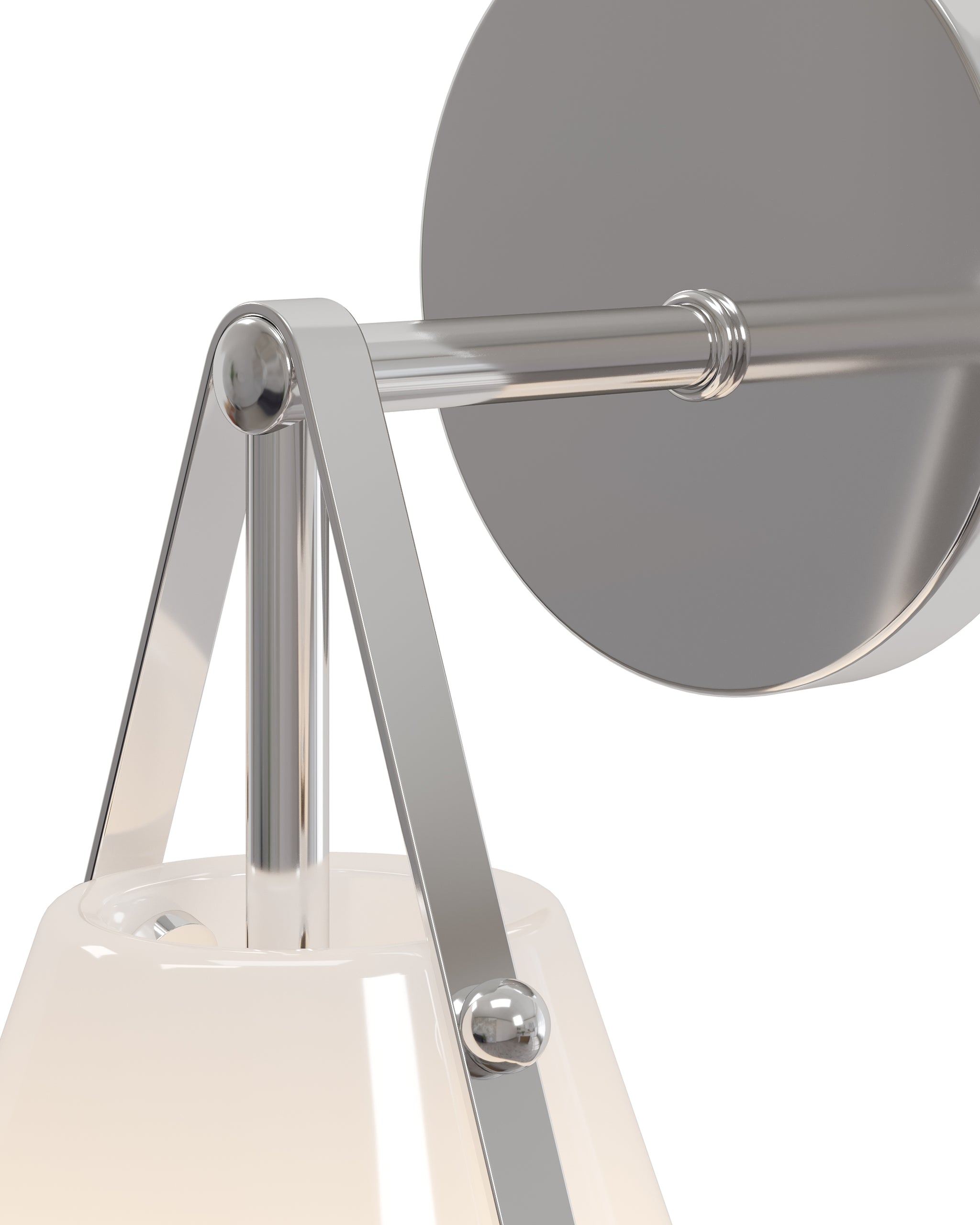 Currey & Company Bronwen Nickel Bath Wall Sconce