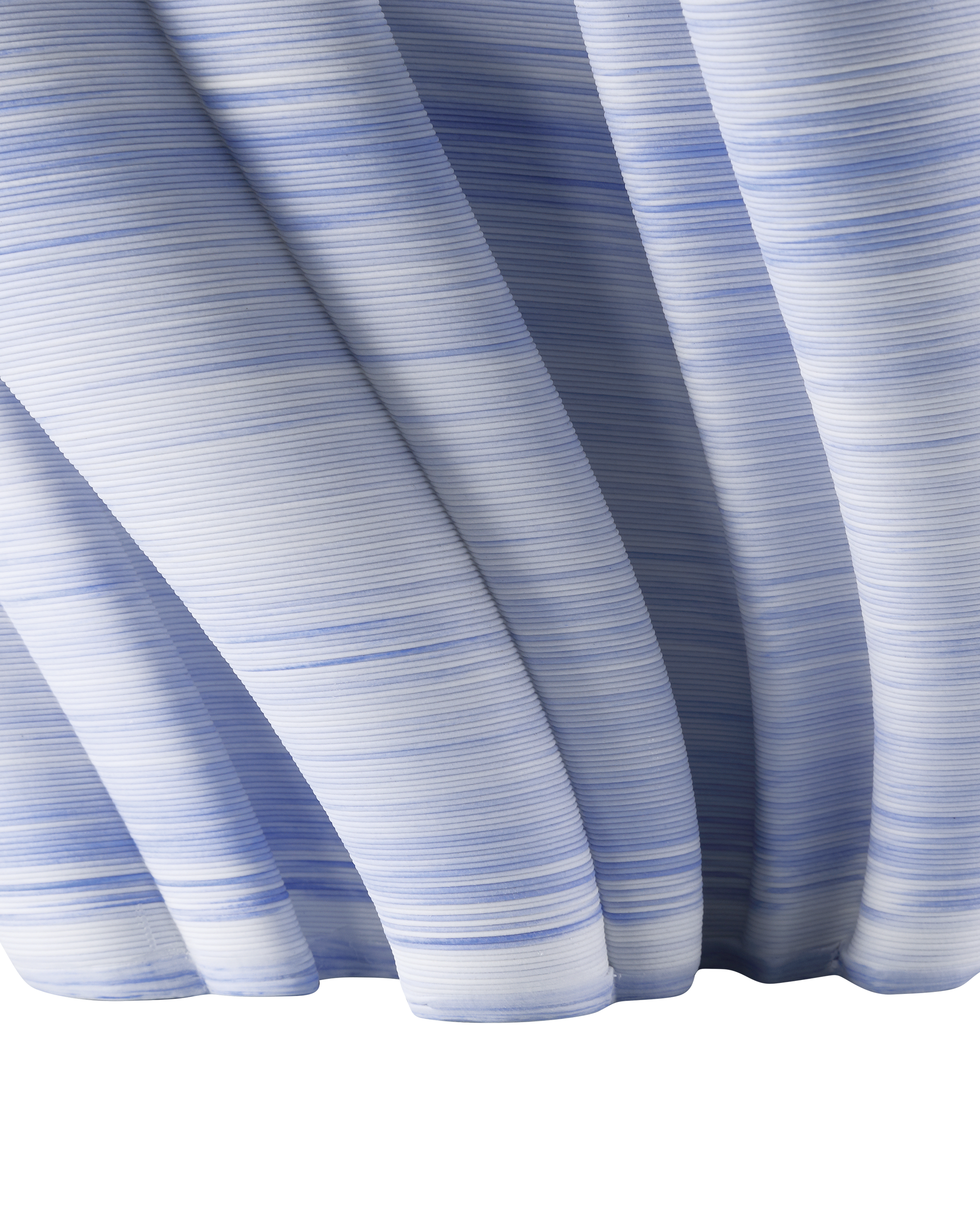 Currey & Company Twirl Blue Bowl