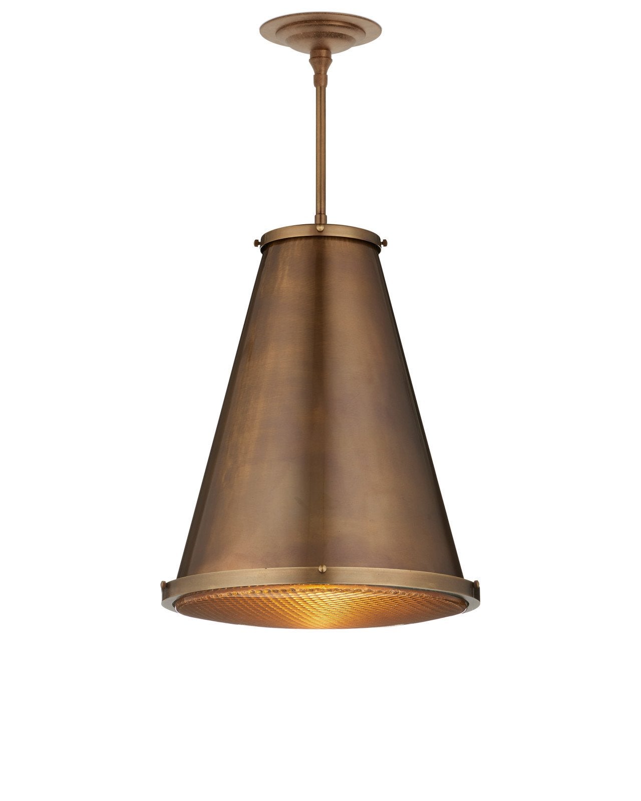 Currey & Company Seafarer 15" 1 Light Pendant