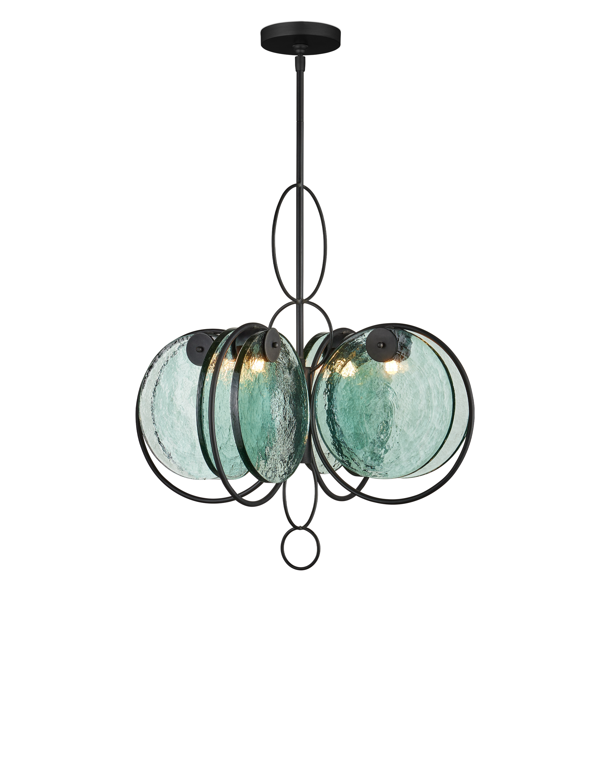 Currey & Company Vesica Piscis Chandelier