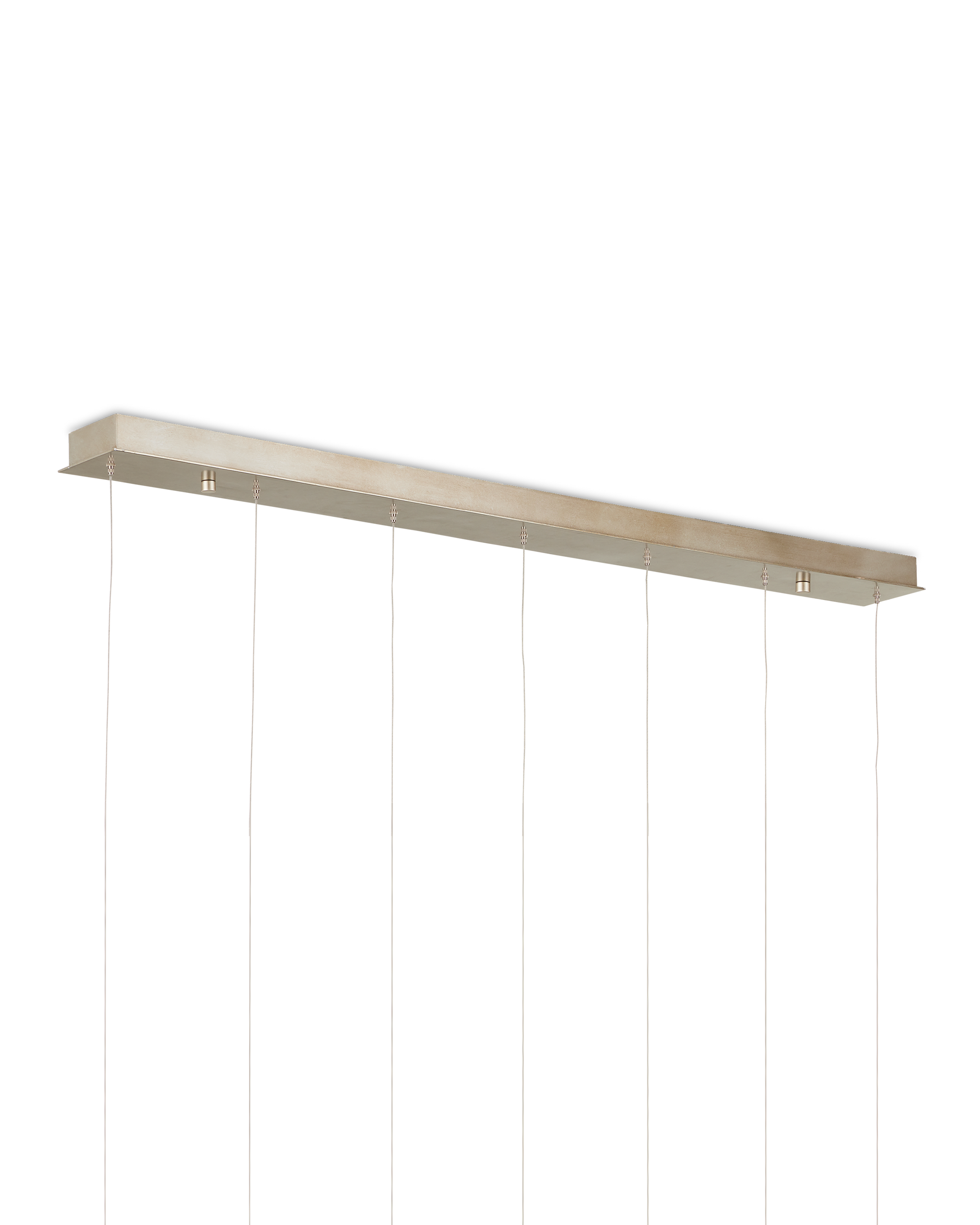 Currey And Company Polpo 7 Light Linear Multi Drop Pendant