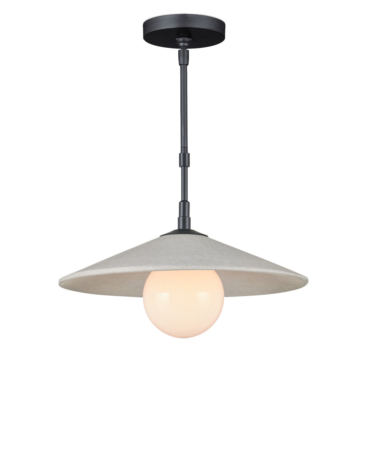 Currey & Company Bothy 18" 1 Light Outdoor Pendant
