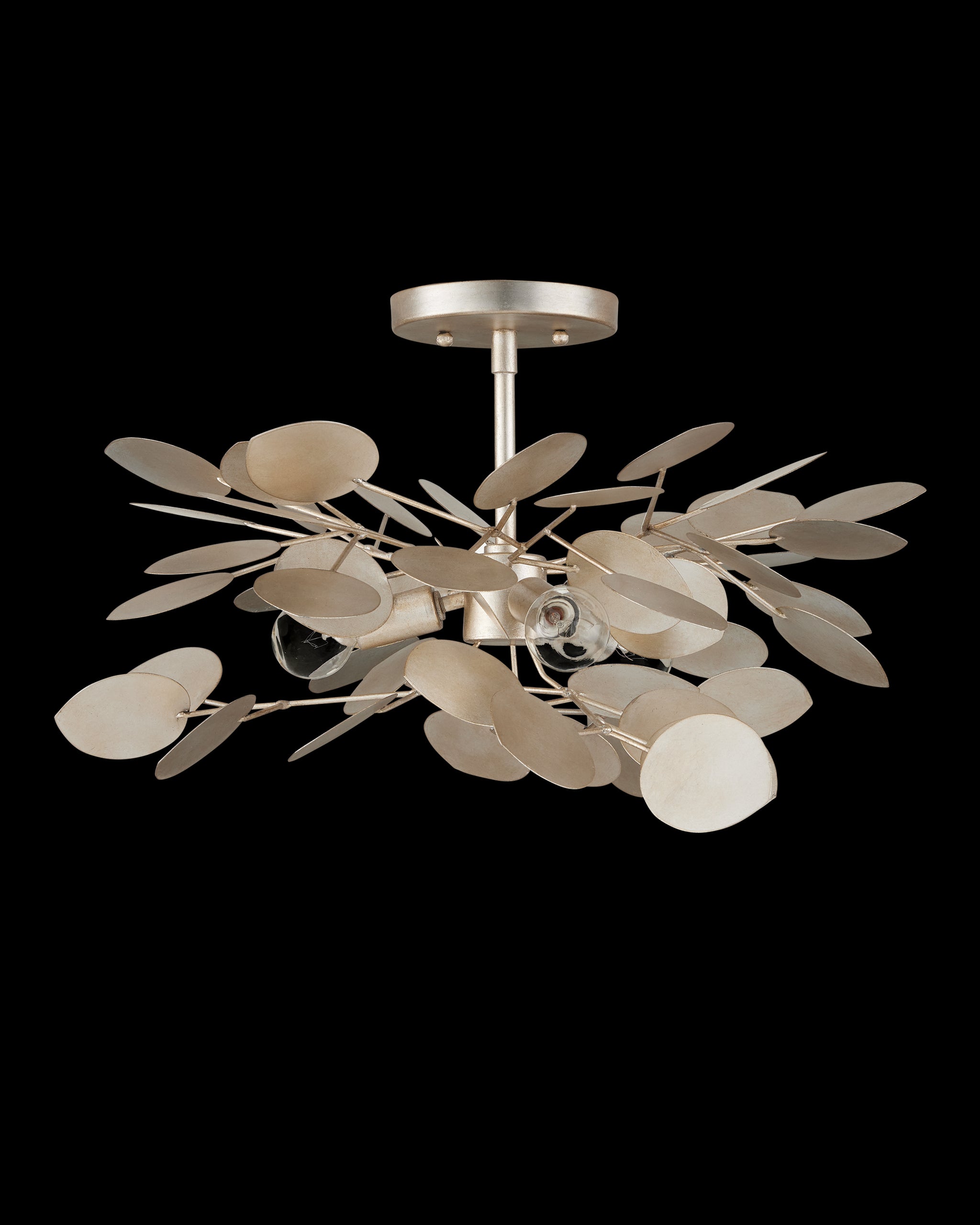 Currey & Company Lunaria Semi Flush Mount