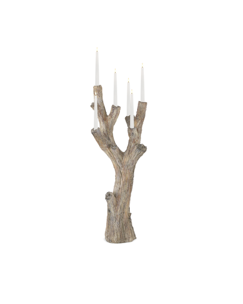 Currey & Company Rafaela Large Flameless/Led Candelabra