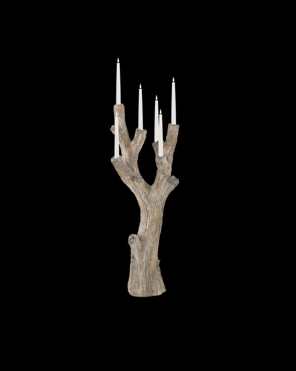 Currey & Company Rafaela Large Flameless/Led Candelabra