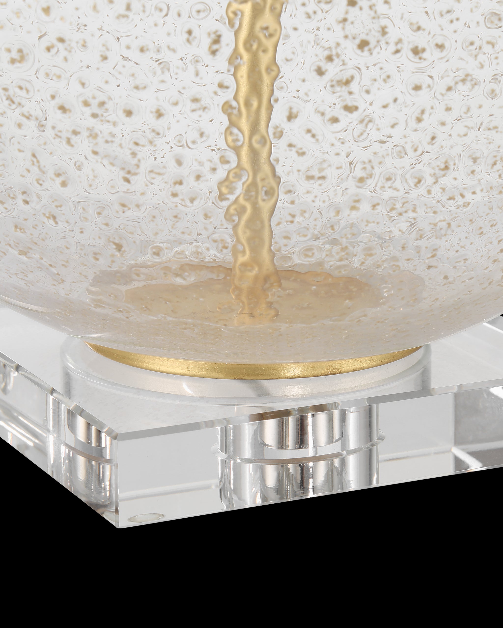 Currey & Company Zebulon Round Table Lamp