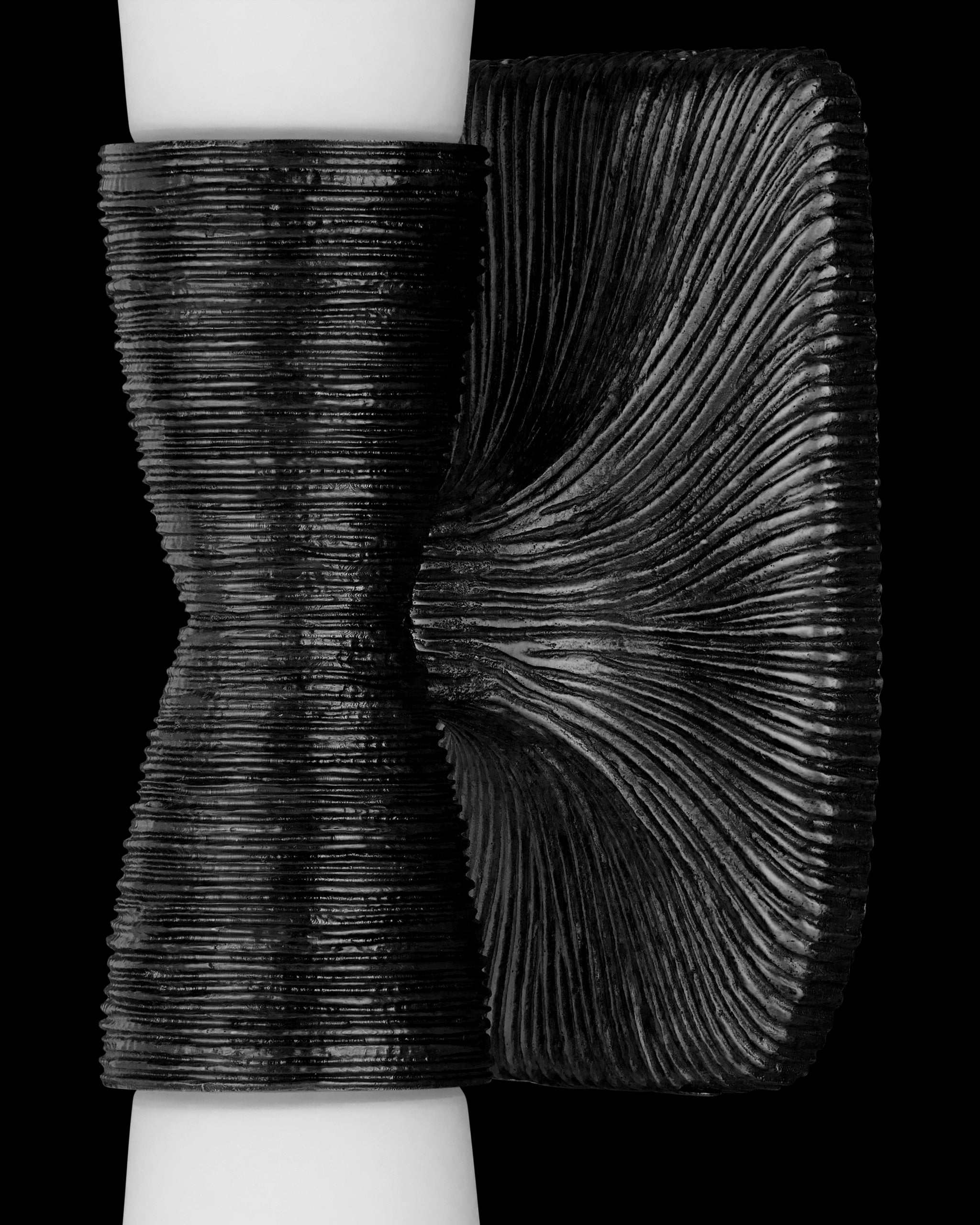 Currey & Company Burrows Bronze Bath Wall Sconce