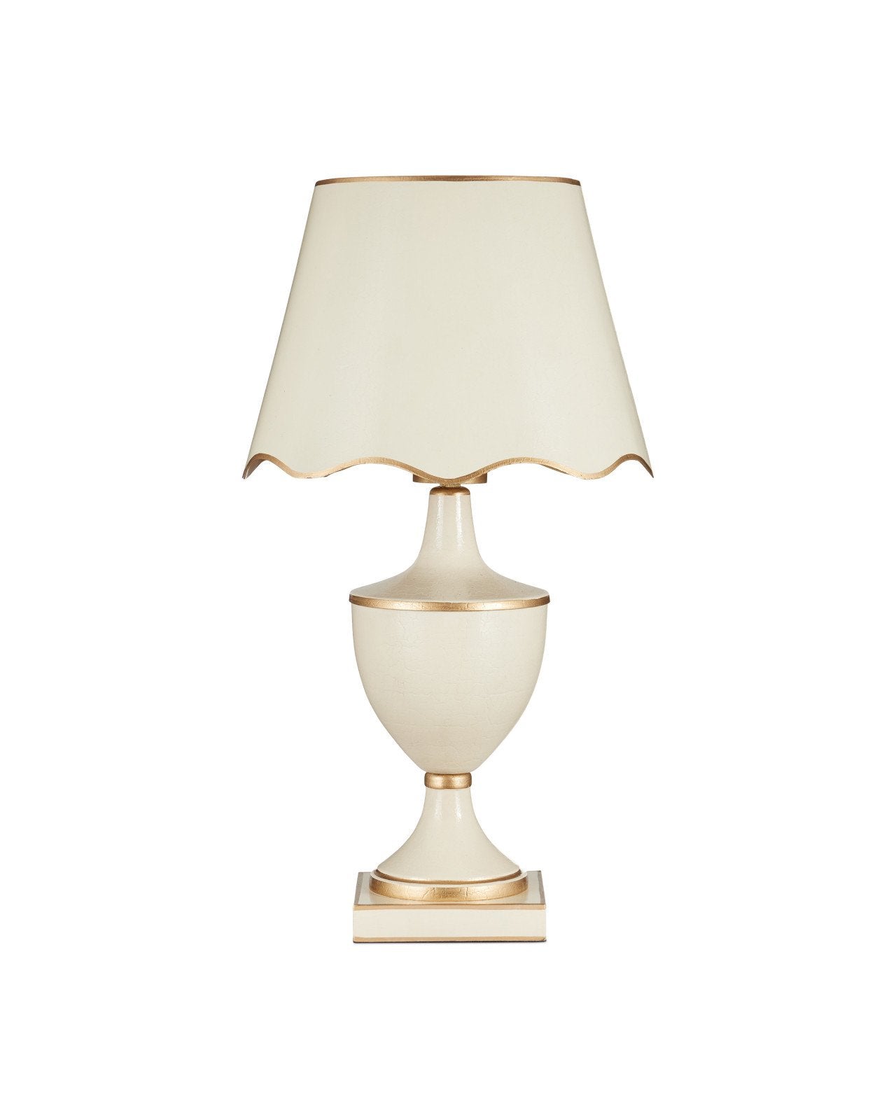 Currey & Company Travelogue Ivory Cordless Table Lamp