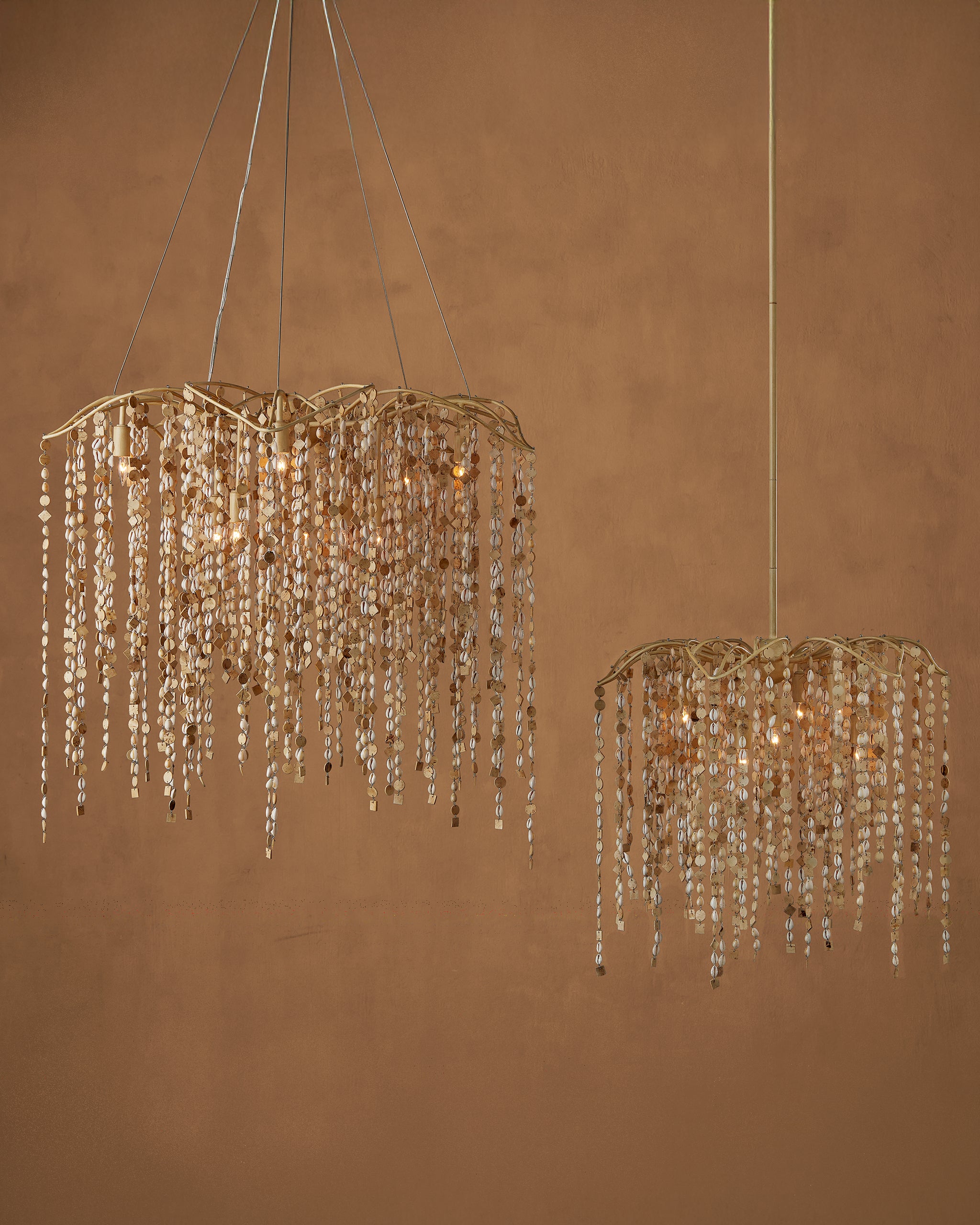 Currey & Company Kealia Medium Chandelier