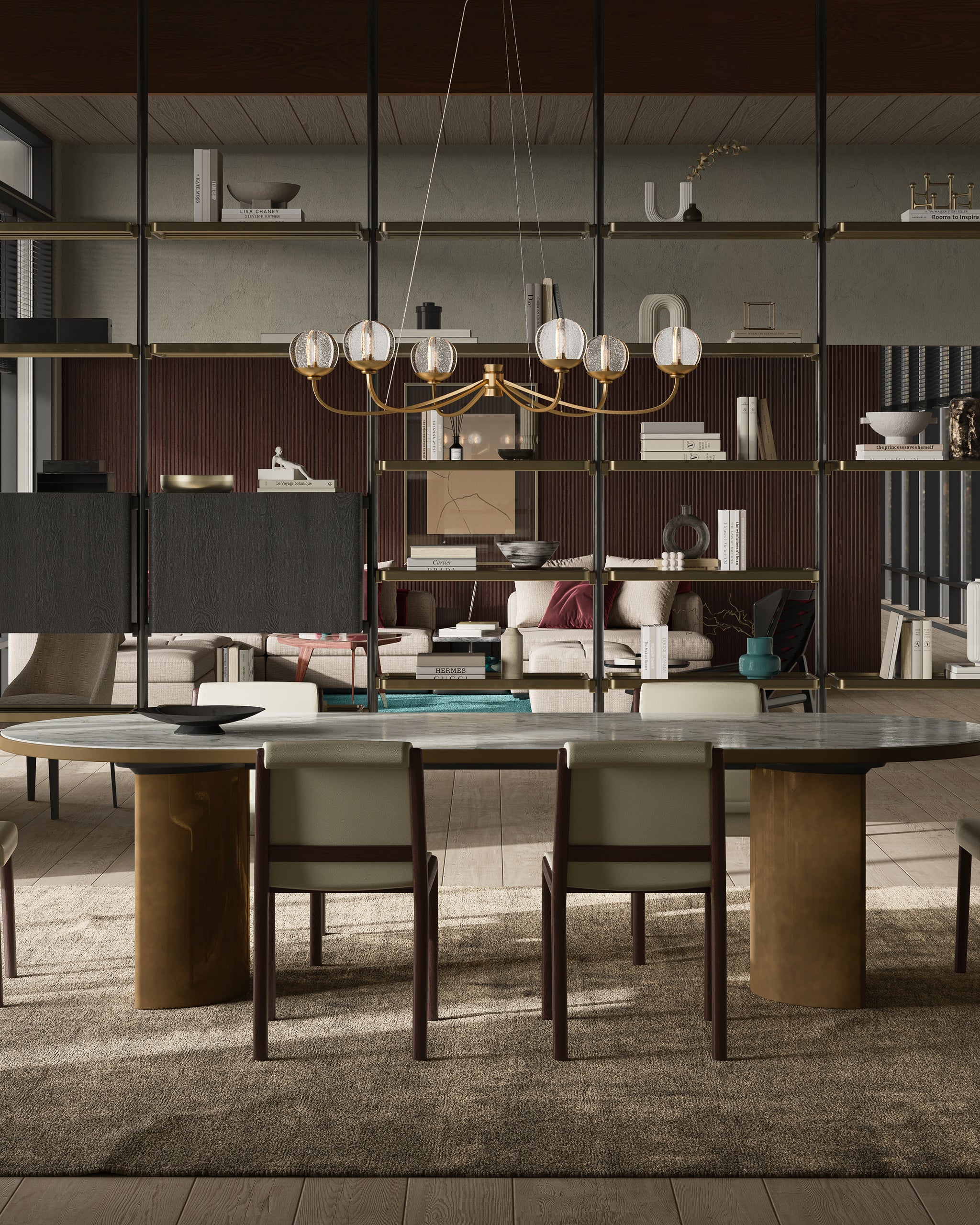 Currey & Company Wexler Chandelier