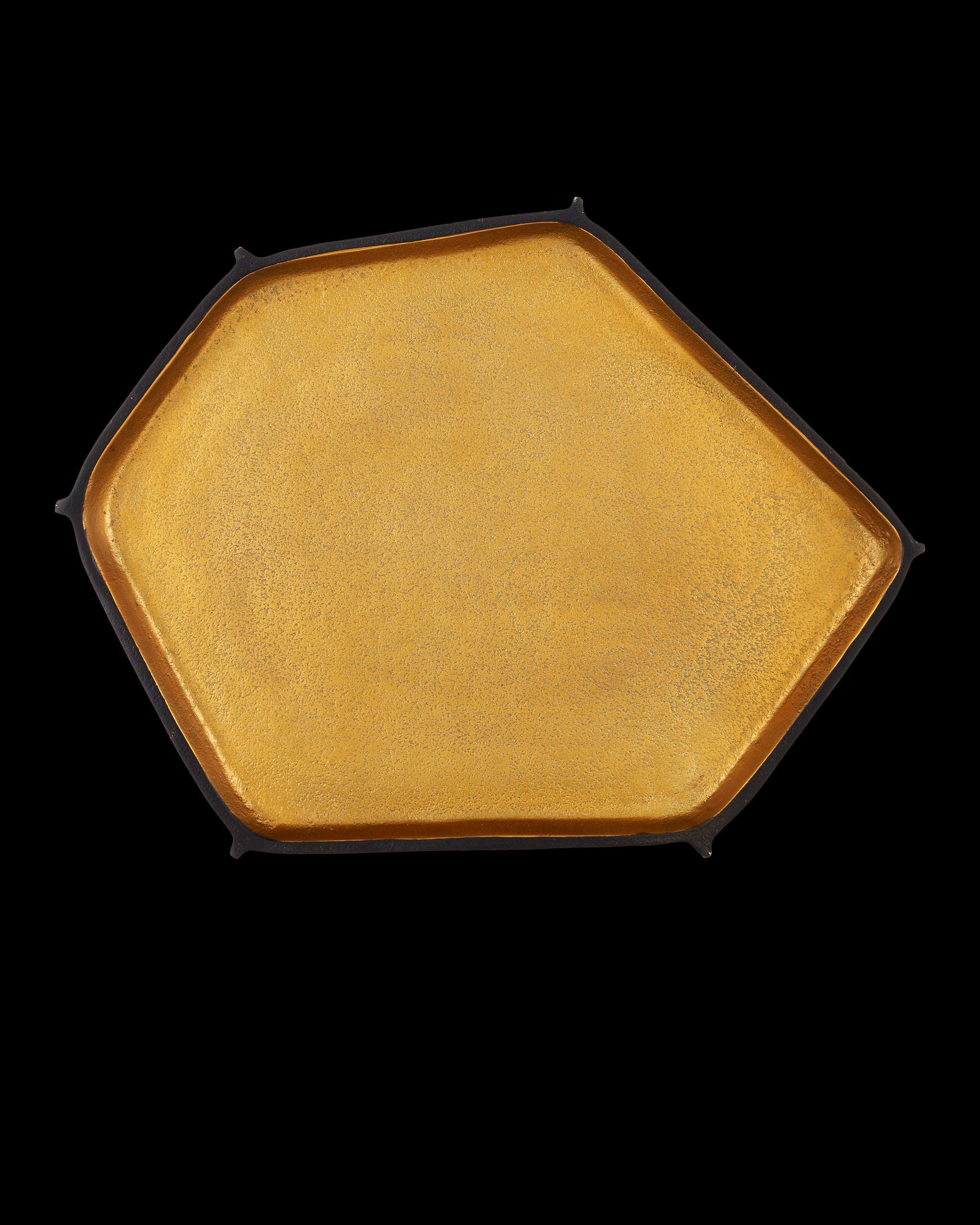 Currey & Company Merola Gold Accent Table