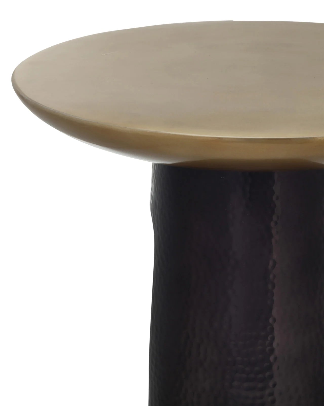 Currey & Company 21.5" Pince Cast Aluminum Accent Table