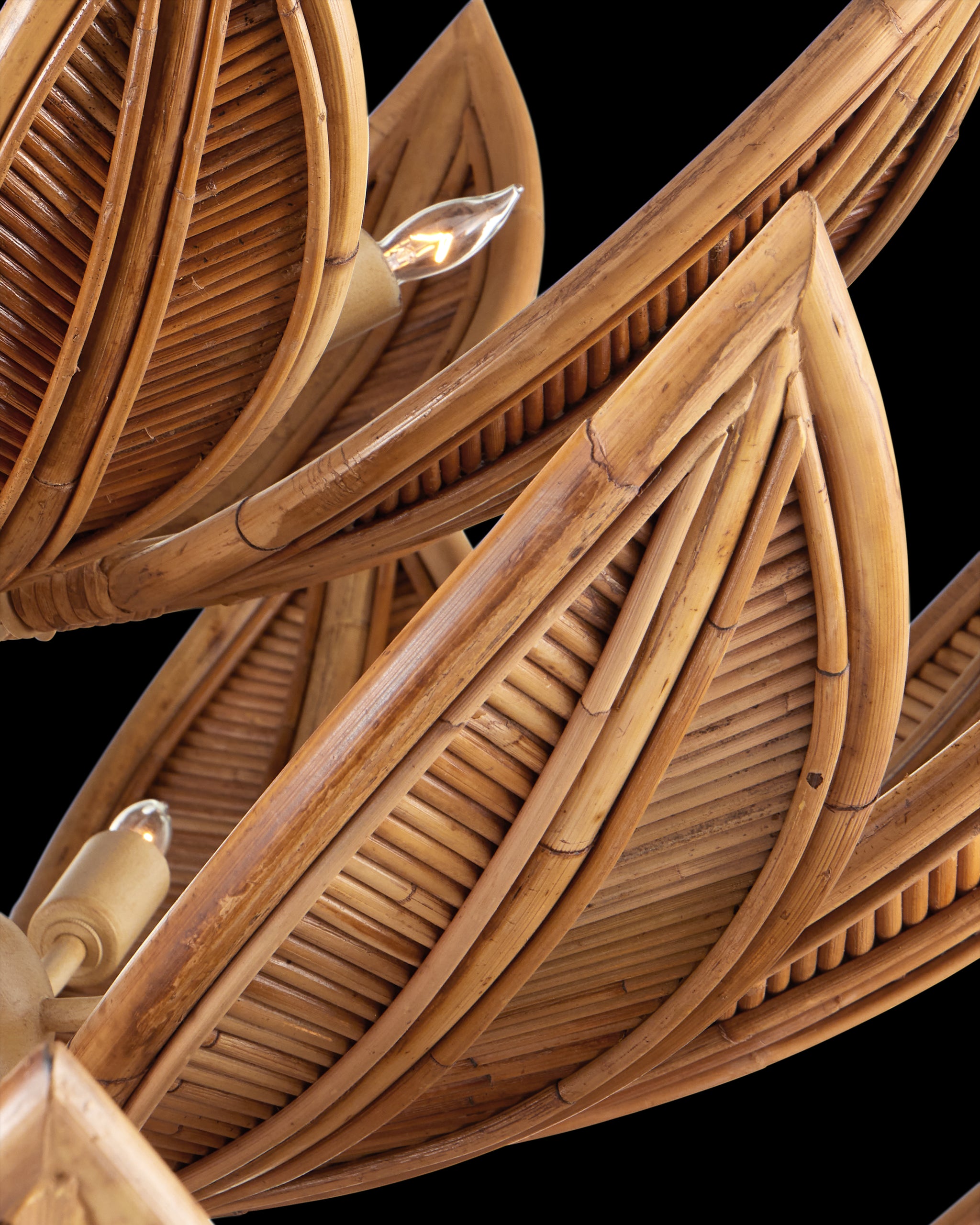 Currey & Company Cubana Three Tier Chandelier