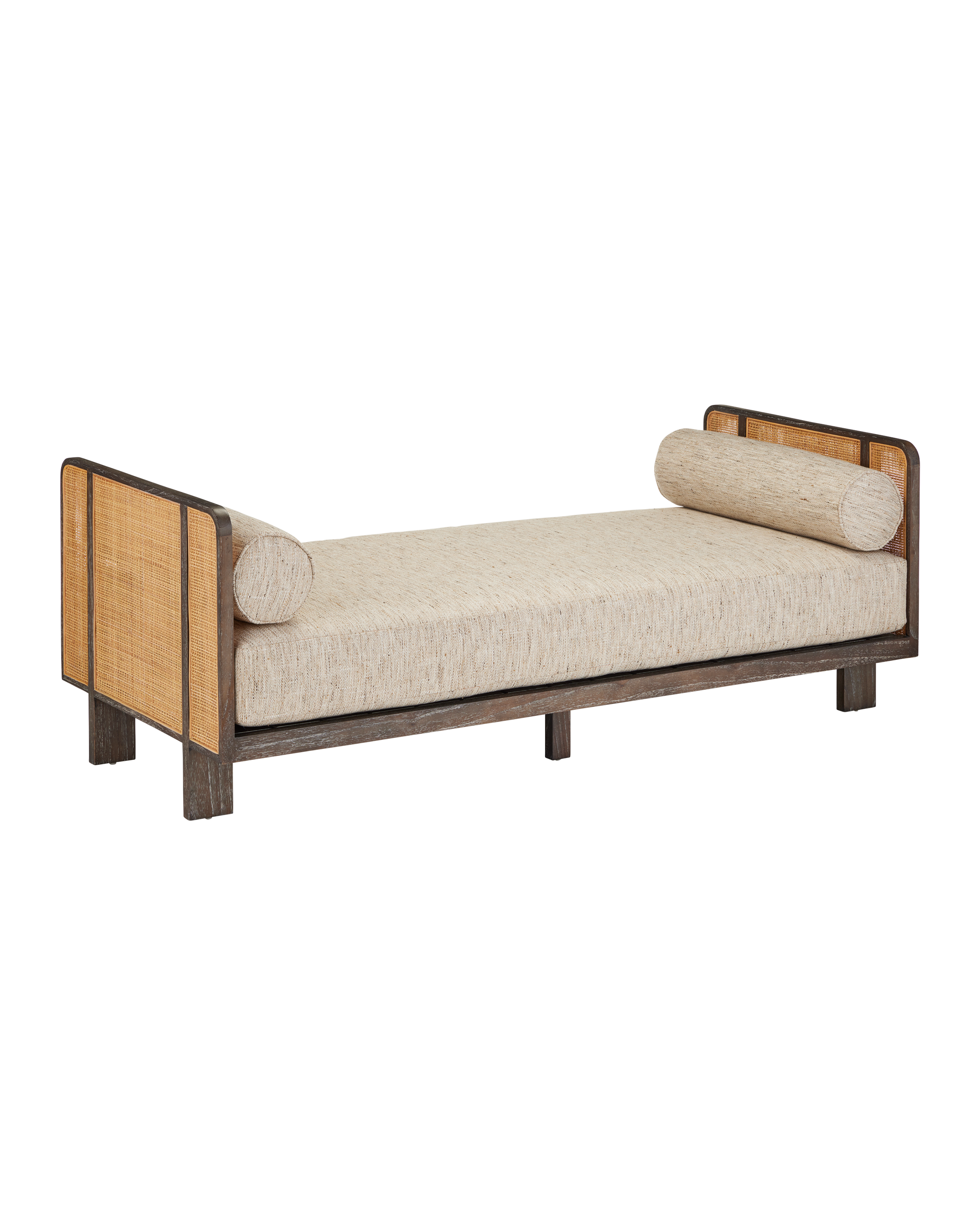 Currey & Company Celebes Settee, Calcutta Linen