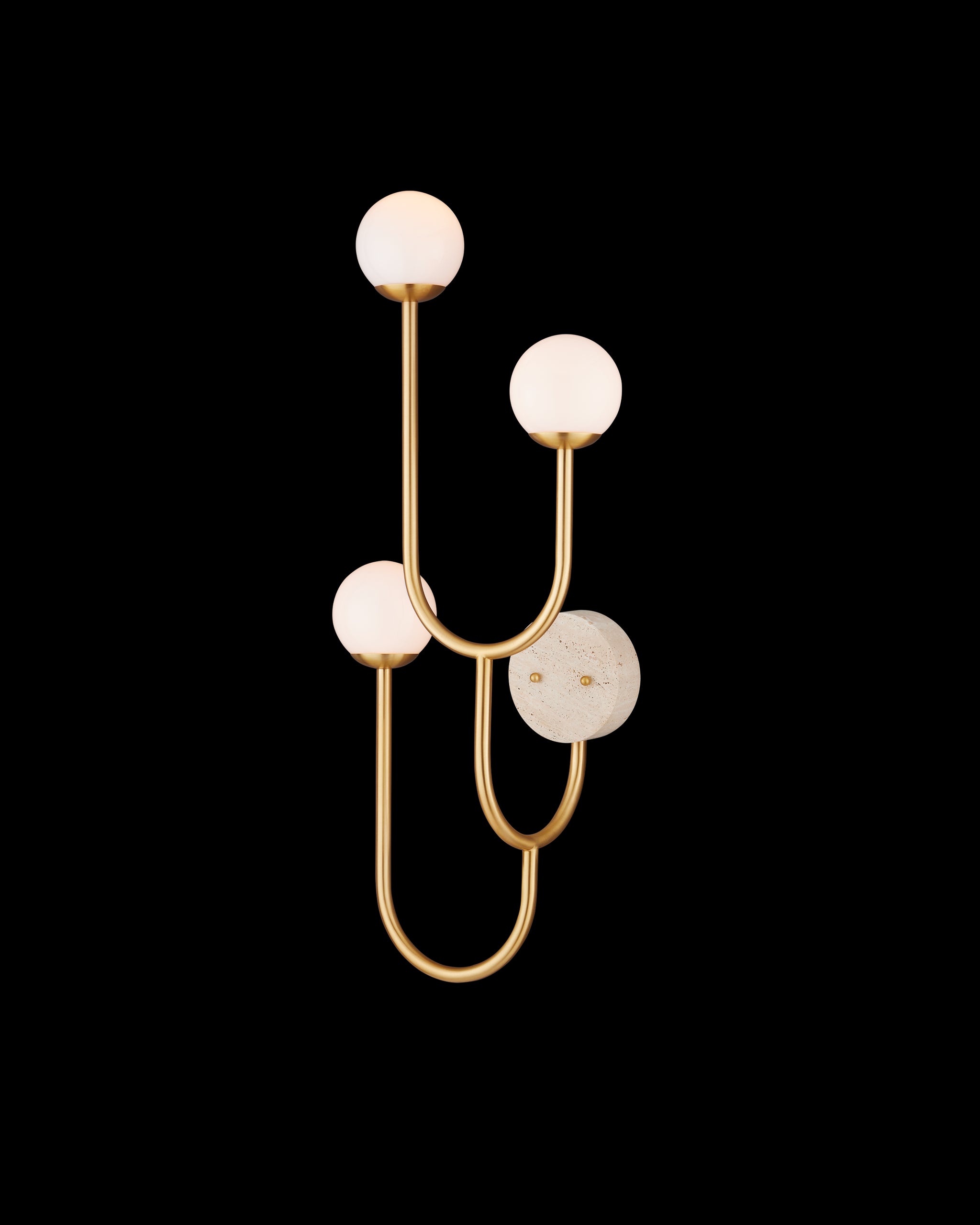 Currey & Company Highsmith Wall Sconce, Left