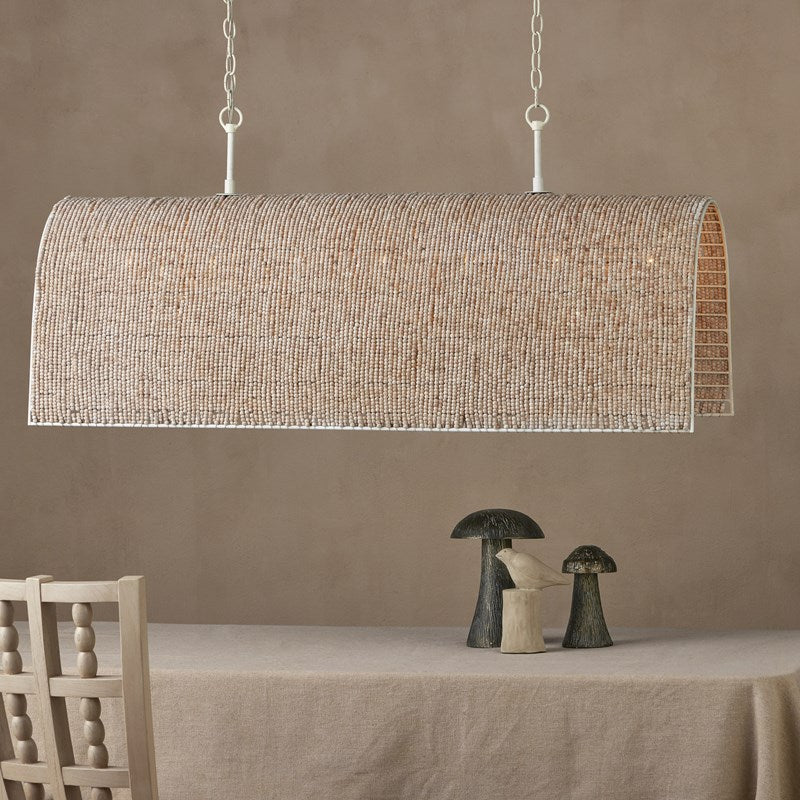 Currey And Company Aztec Rectangular Chandelier