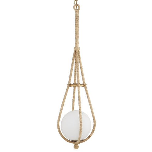 Currey And Company Passageway Rope Pendant