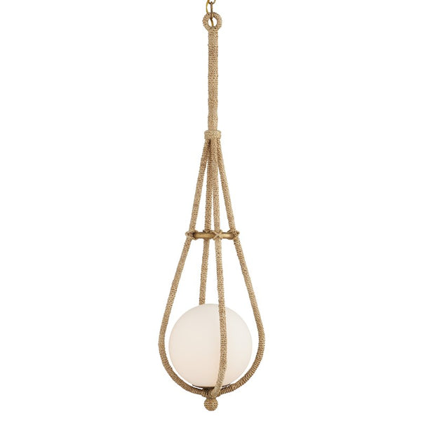 Currey And Company Passageway Rope Pendant