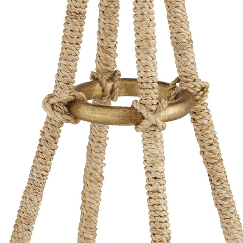 Currey And Company Passageway Rope Pendant