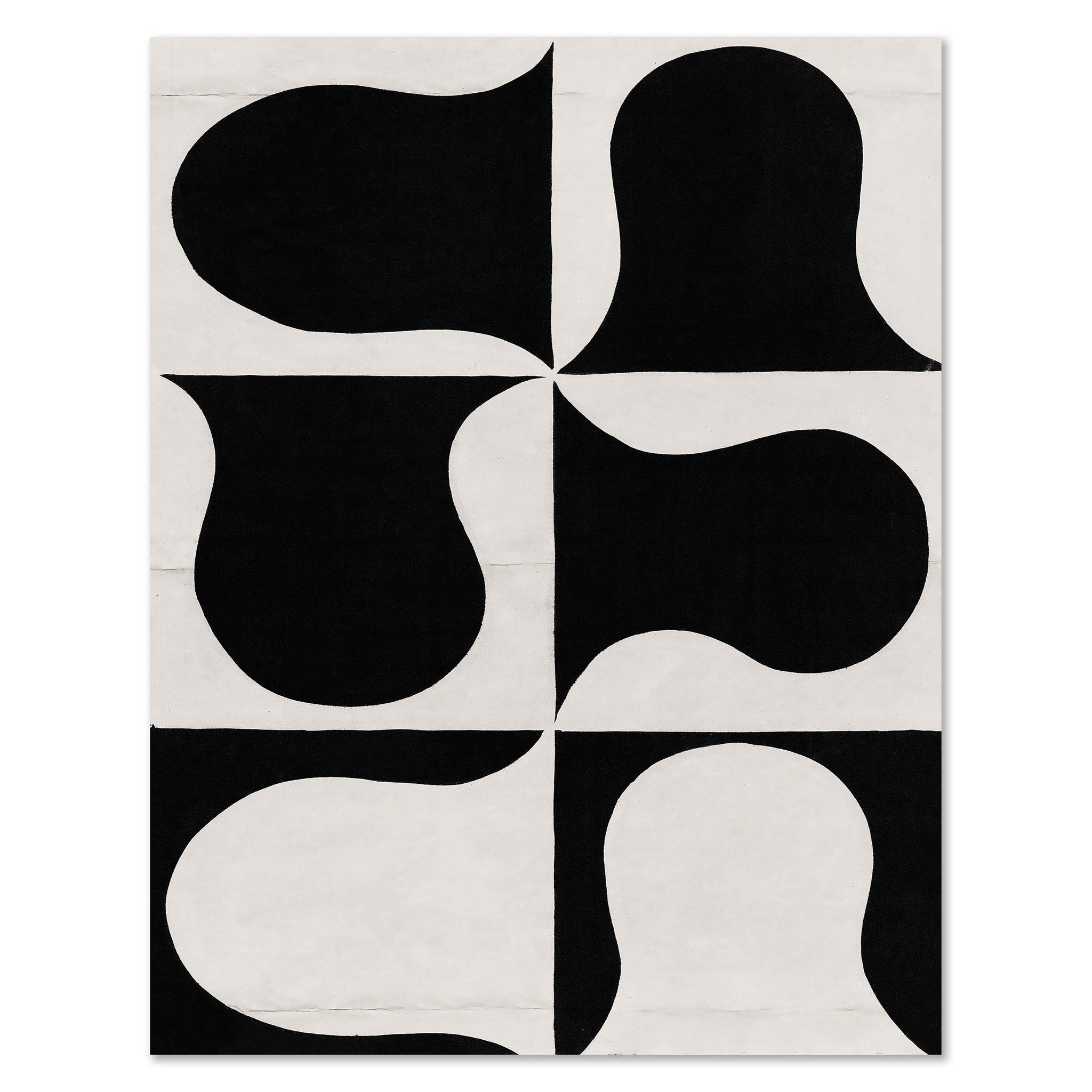 Paule Marrot Black and White Abstract Series 2, 2