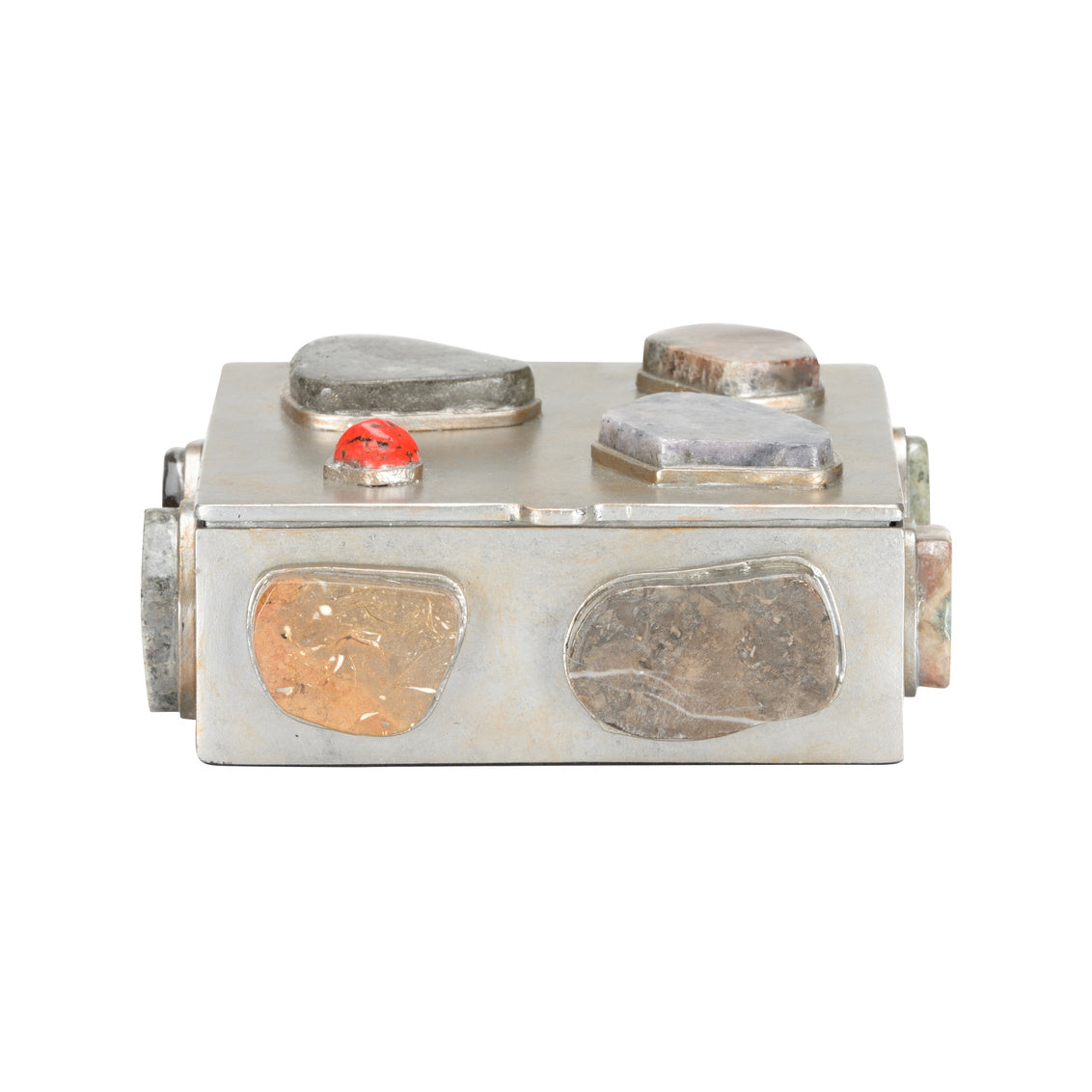 Chelsea House Caribbean Gold Jewelry Box Square (Sm)