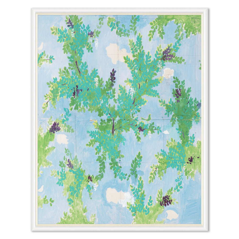 Paule Marrot Arbres Et Nuages Artwork