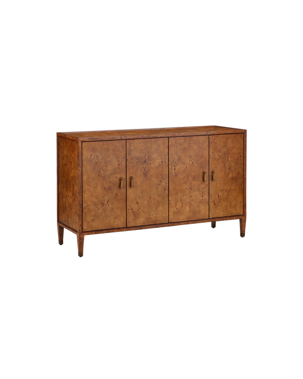 Currey And Company Evie Burl Credenza