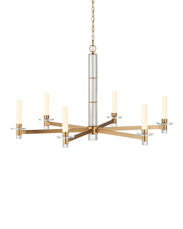 Currey & Company Marcelo Optic Crystal Chandelier
