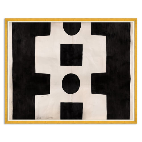 Paule Marrot Black and White Abstract Art