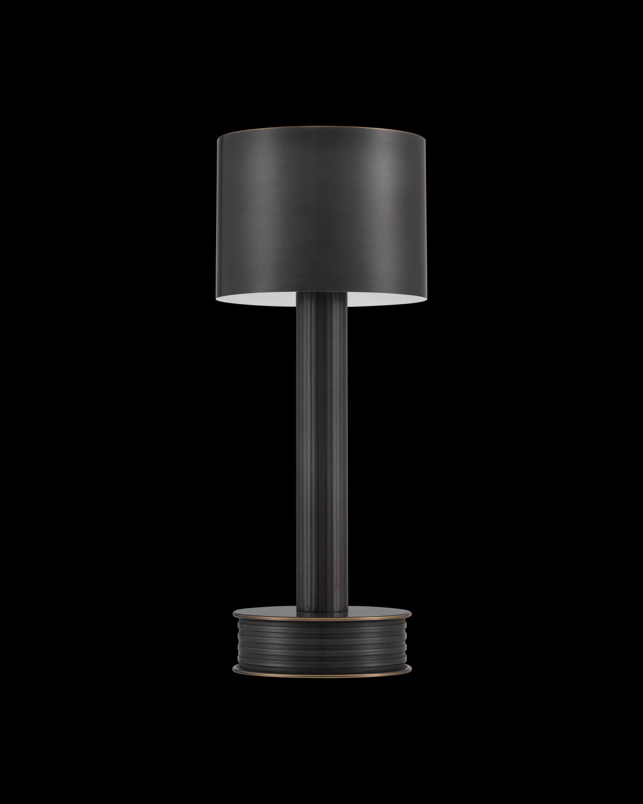 Currey & Company Traverse Bronze Cordless Table Lamp