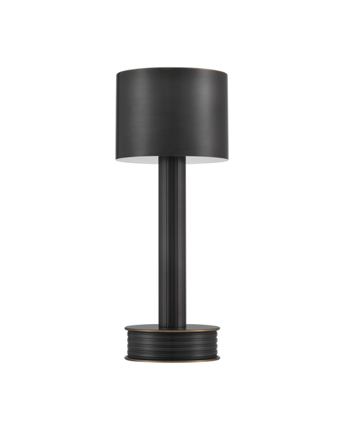 Currey & Company Traverse Bronze Cordless Table Lamp