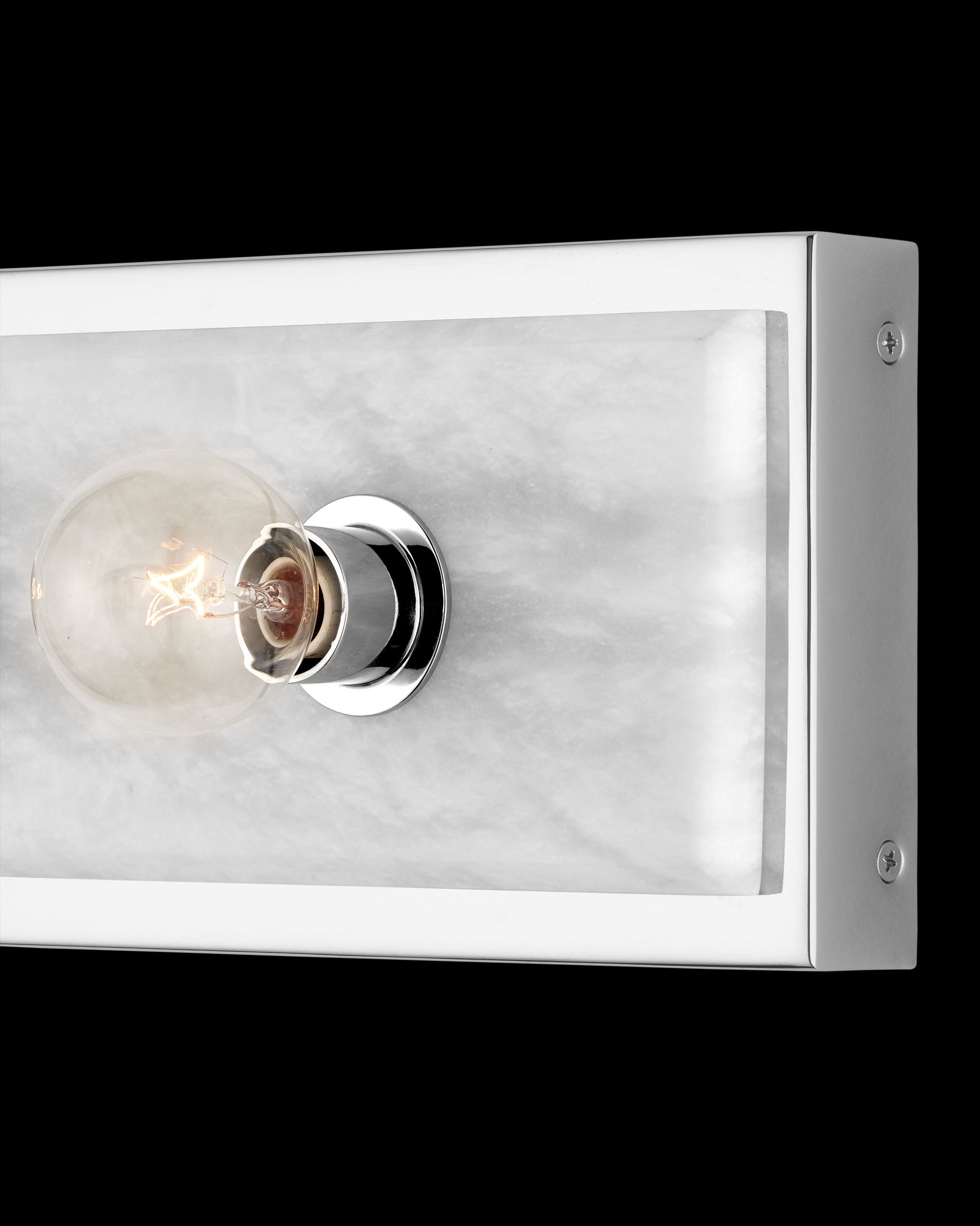 Currey & Company Berdine Large Nickel Wall Sconce