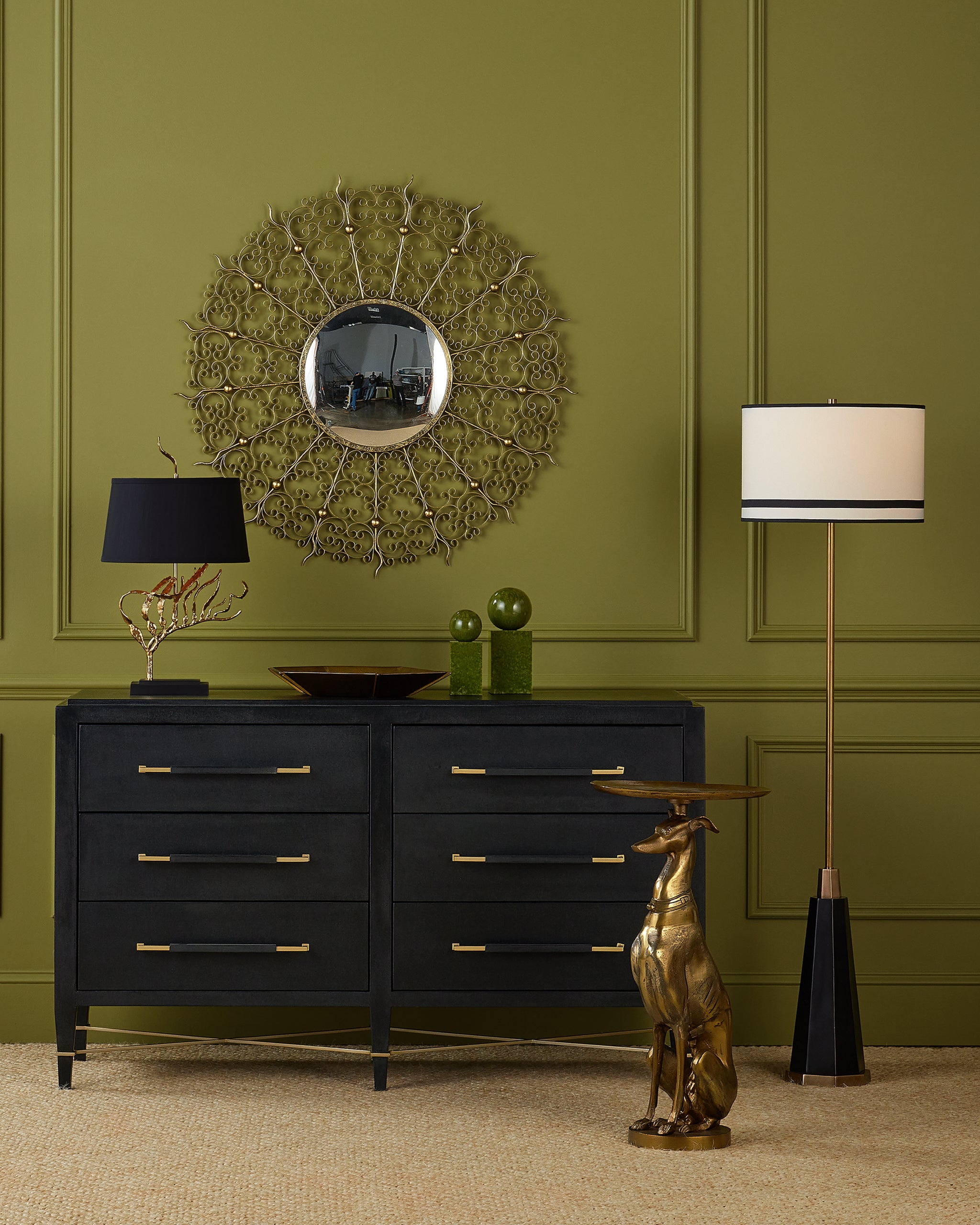 Currey & Company Gieves Floor Lamp