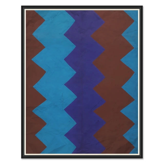 Jonathan Adler Paule Marrot, Blue Brown Art