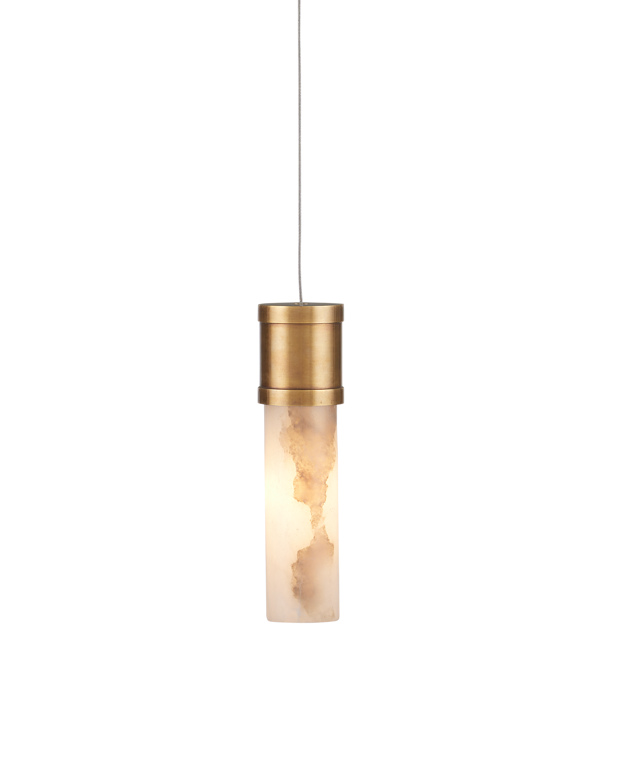 Currey And Company Cannula 1 Light Round Multi Drop Pendant