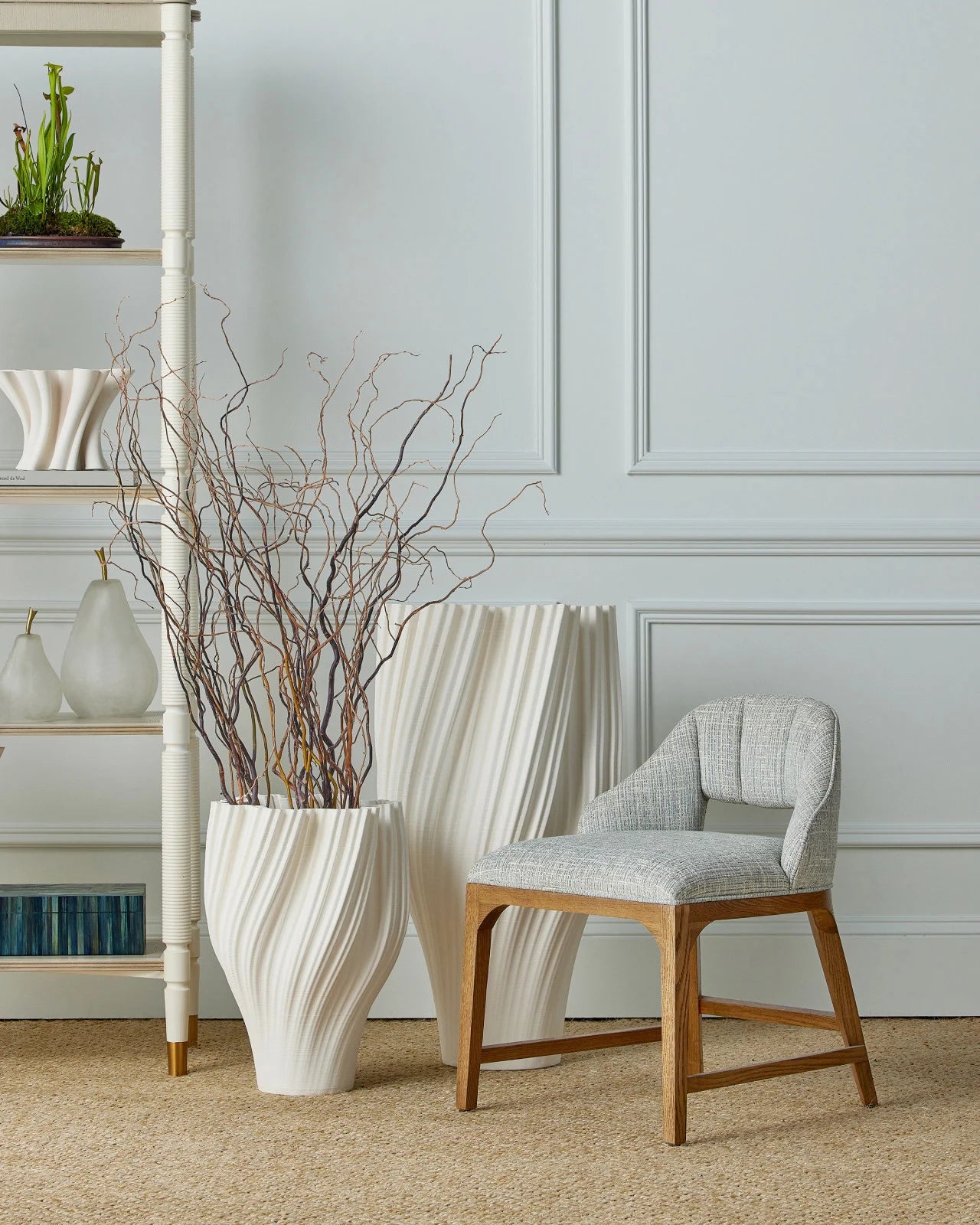 Currey & Company 28.5" Whorl Vase