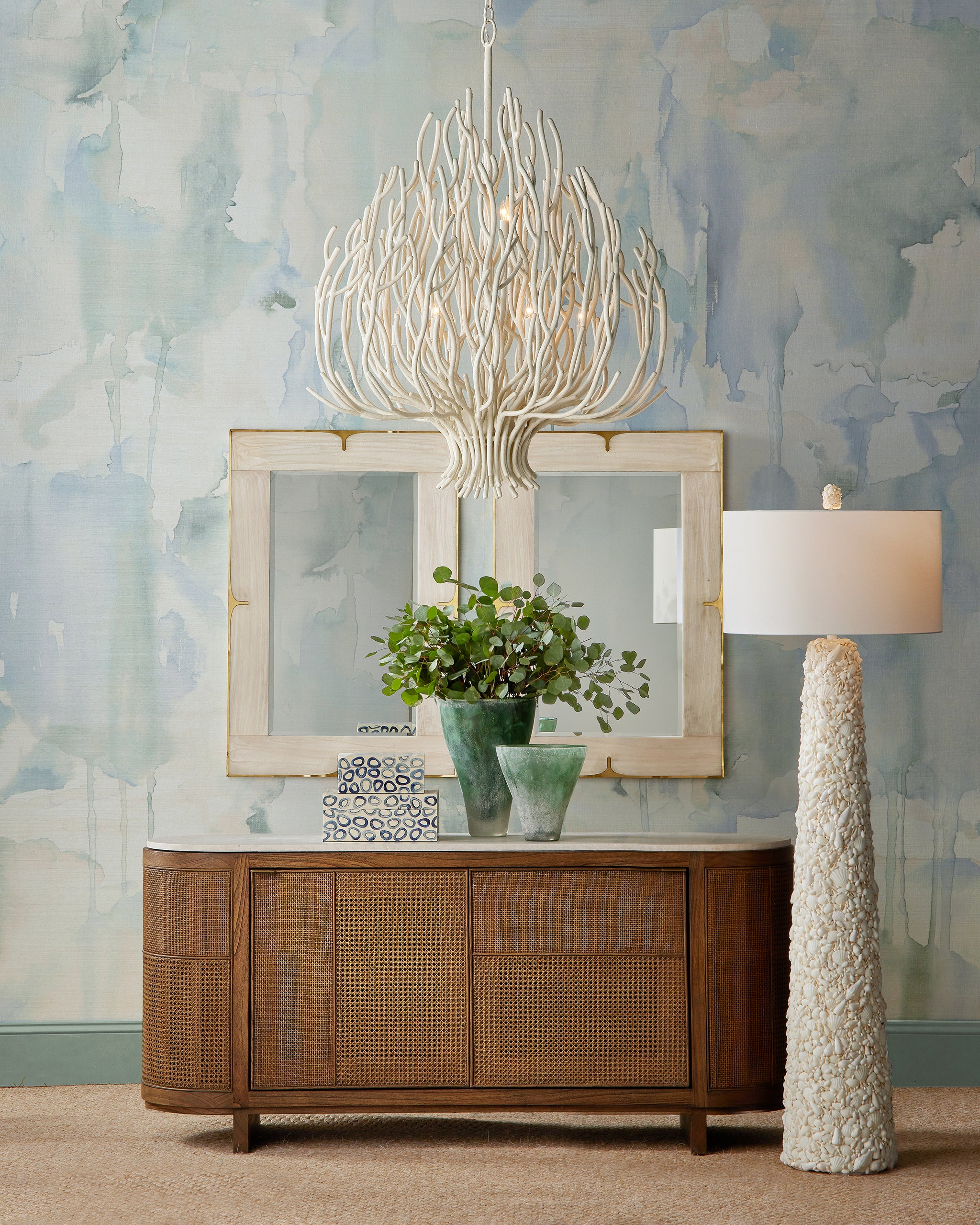 Currey & Company Seaward Extra Large Chandelier
