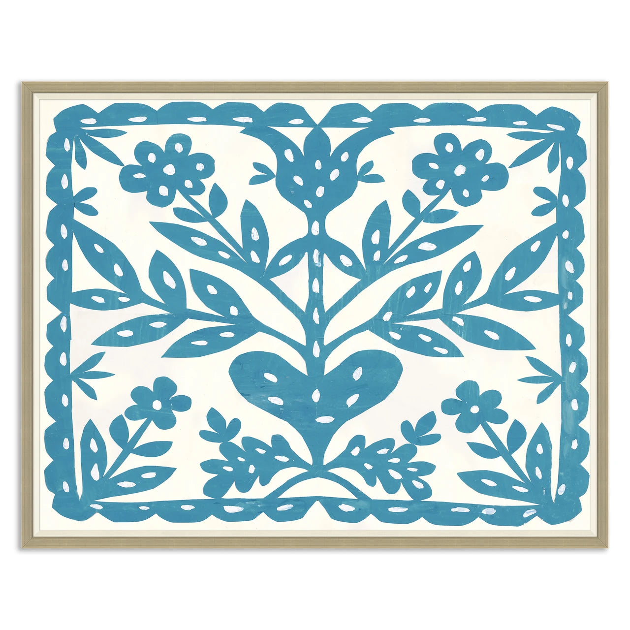 Paule Marrot Blue Tree Art