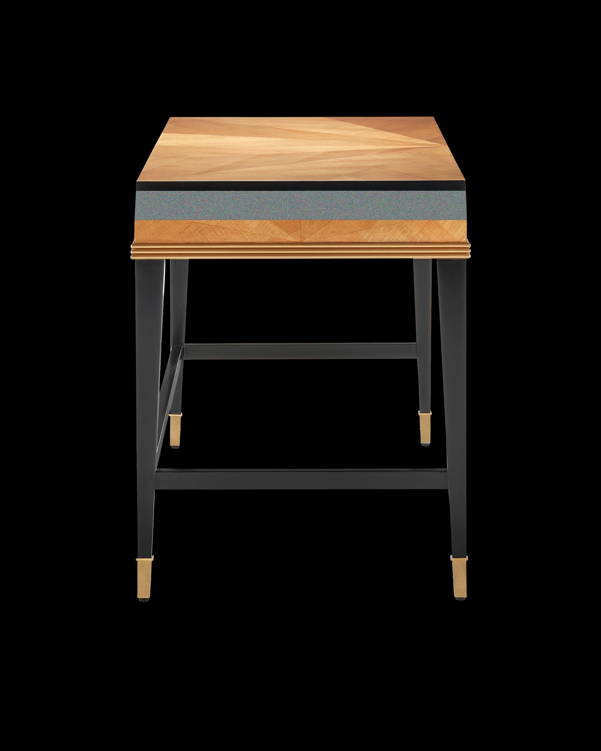 Currey & Company Kallista Taupe Large Desk