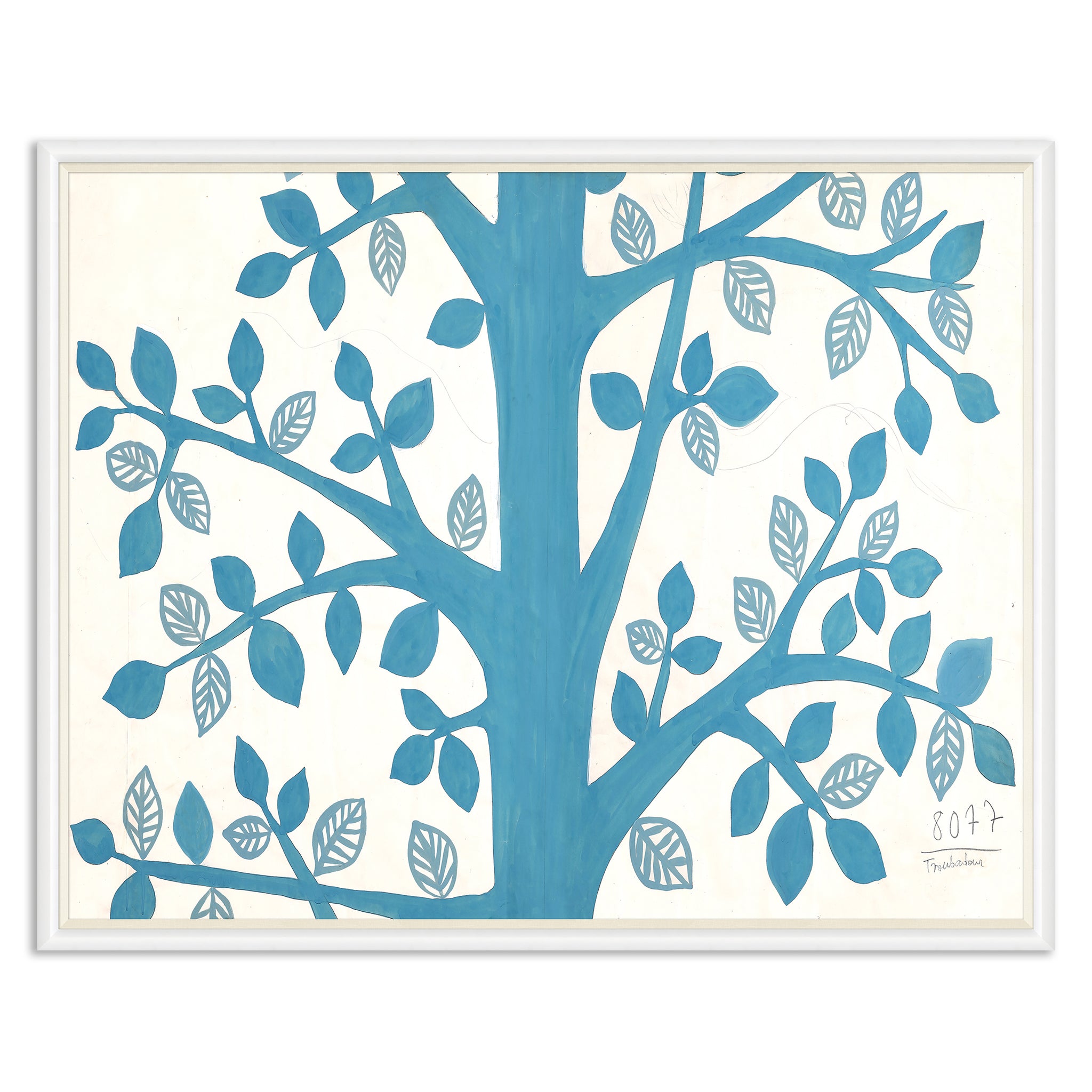 Paule Marrot Blue Tree Art