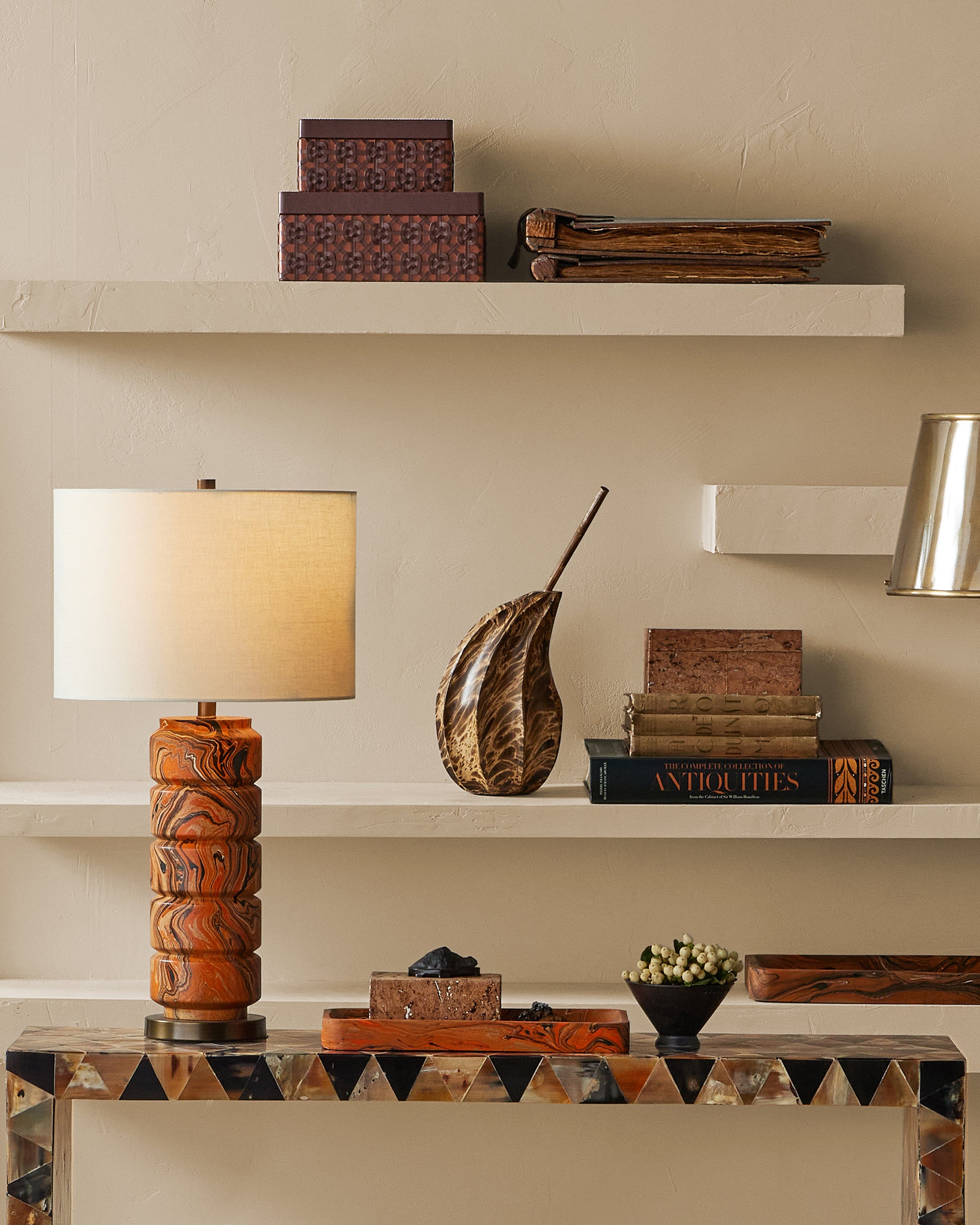 Currey & Company Brayden Box Set Of 2