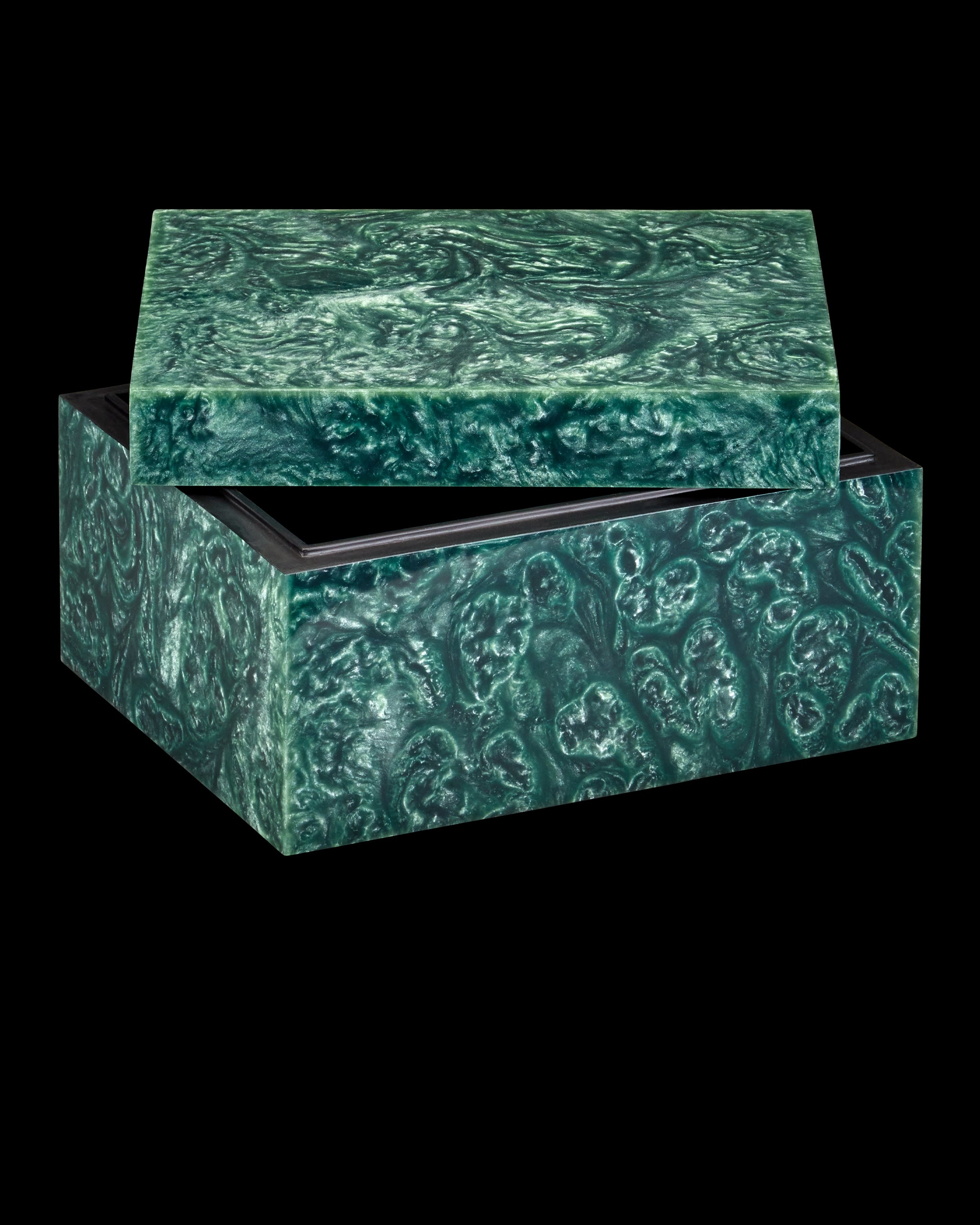 Currey & Company Rina Teal Box