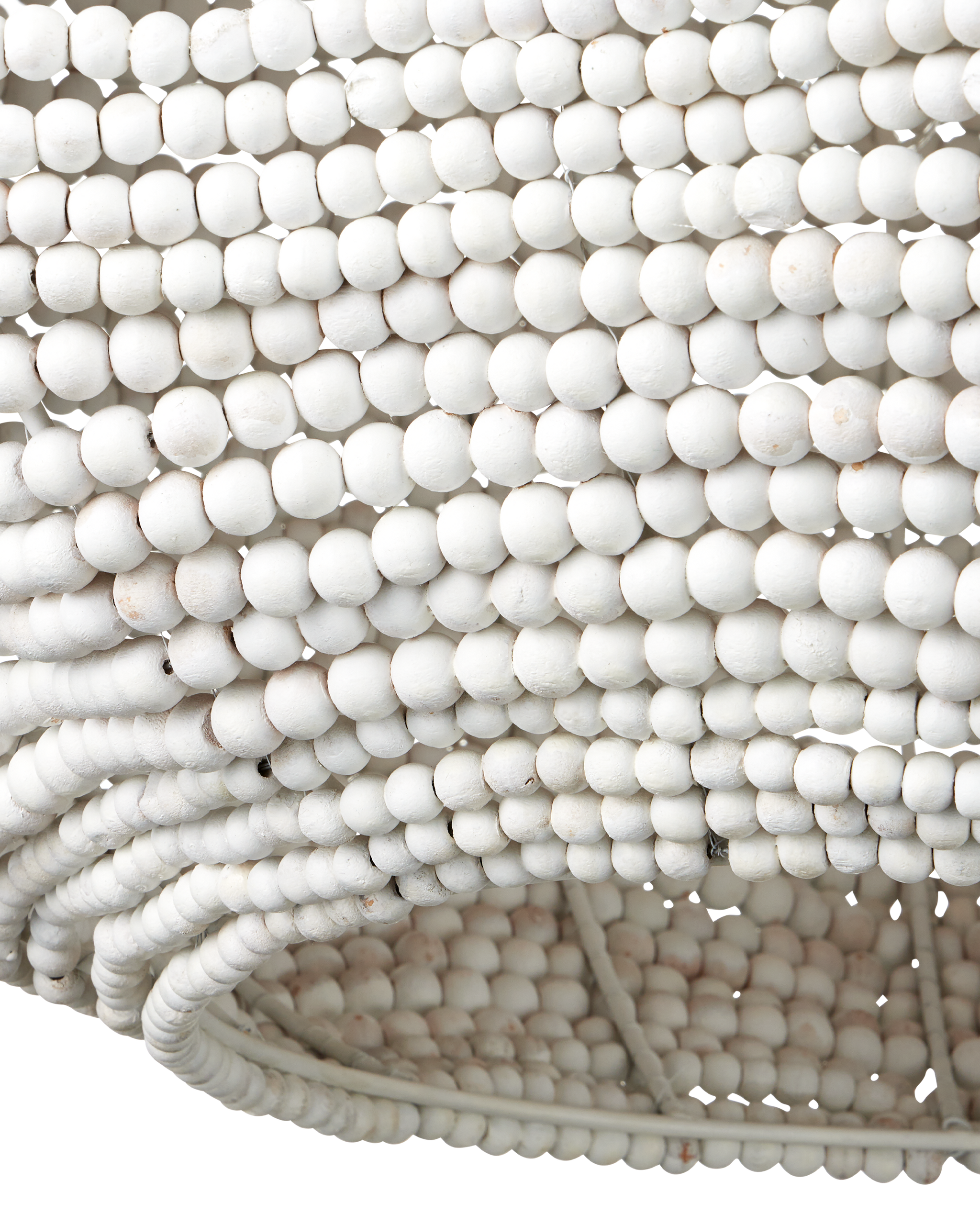 Currey & Company Octavia Large White Pendant