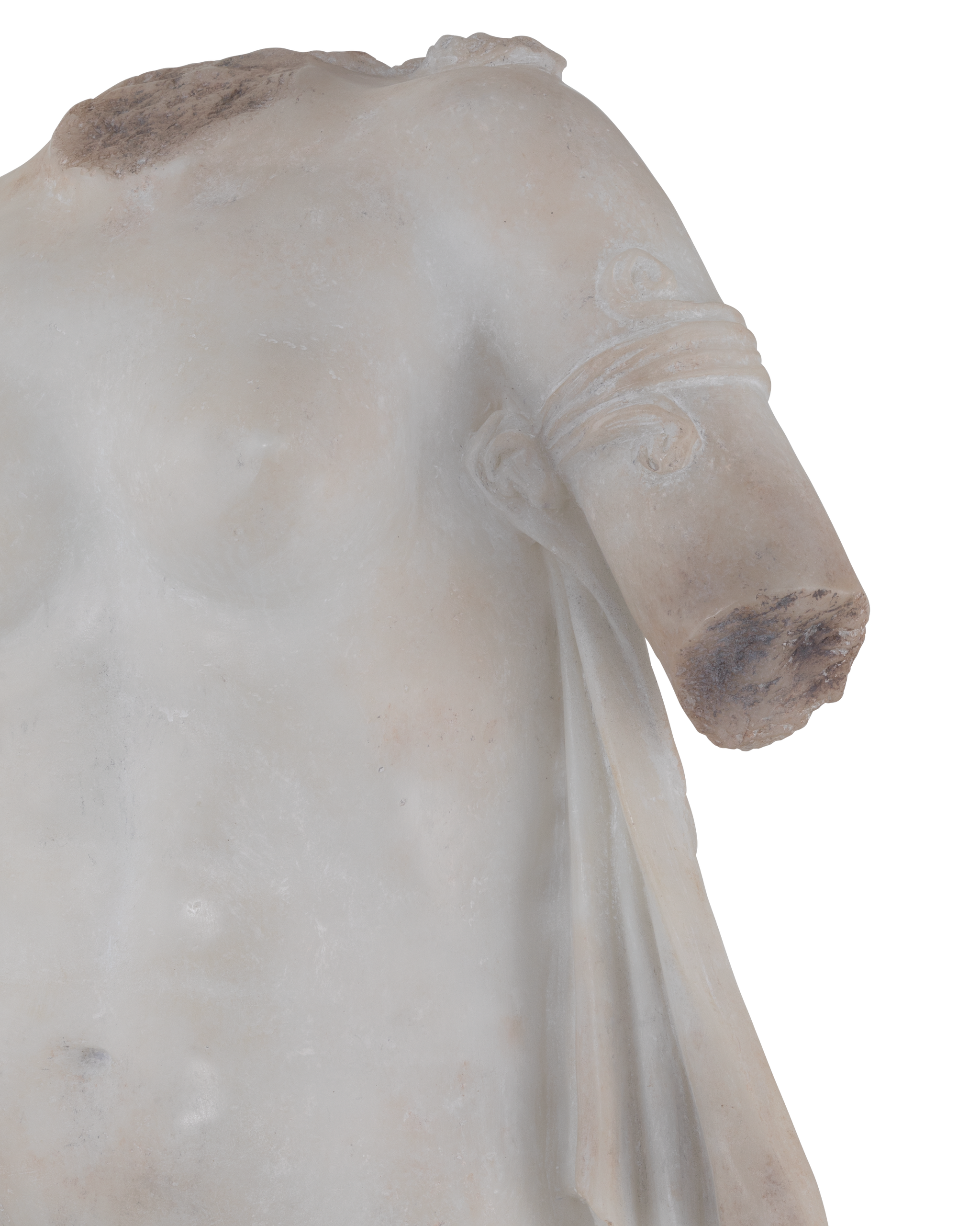 Currey & Company Cyprus Torso On Metal Stand