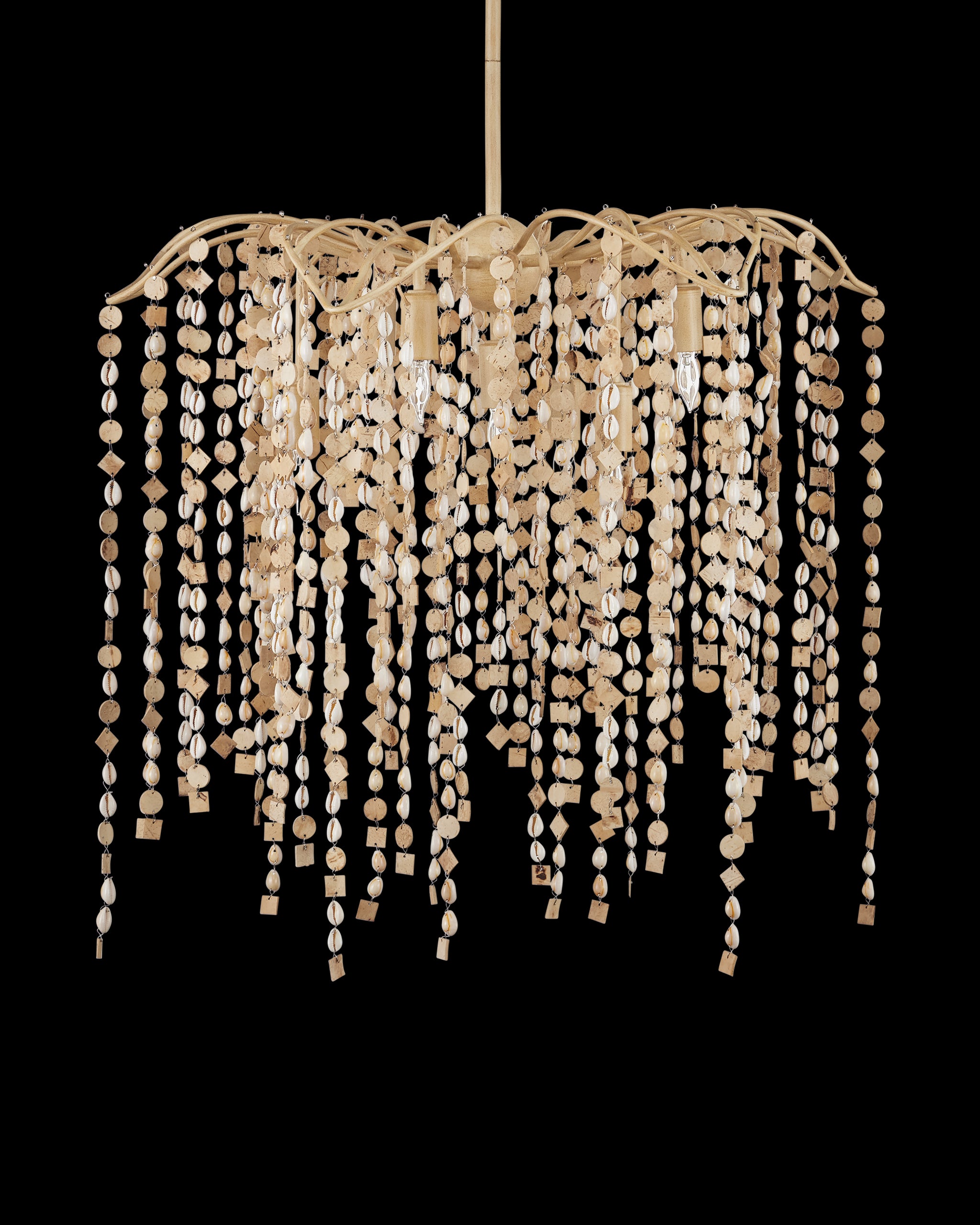 Currey & Company Kealia Medium Chandelier