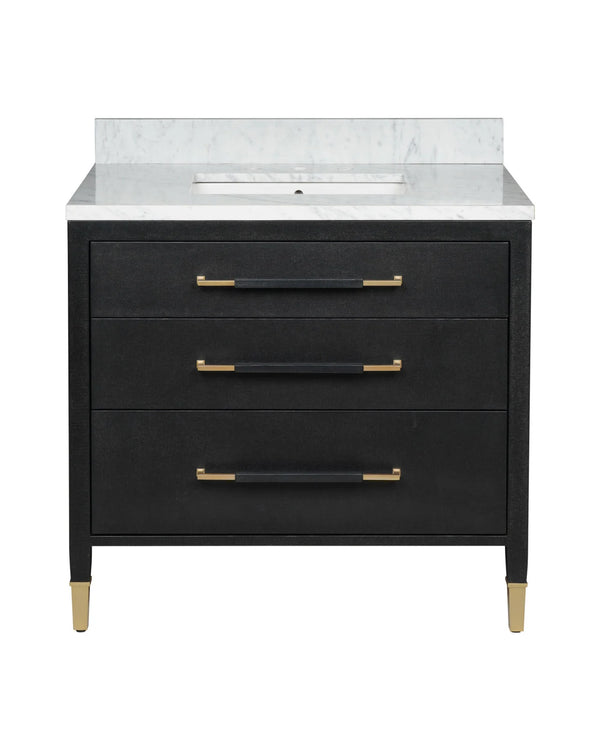 Currey and Company Verona Linen Bathroom Vanity