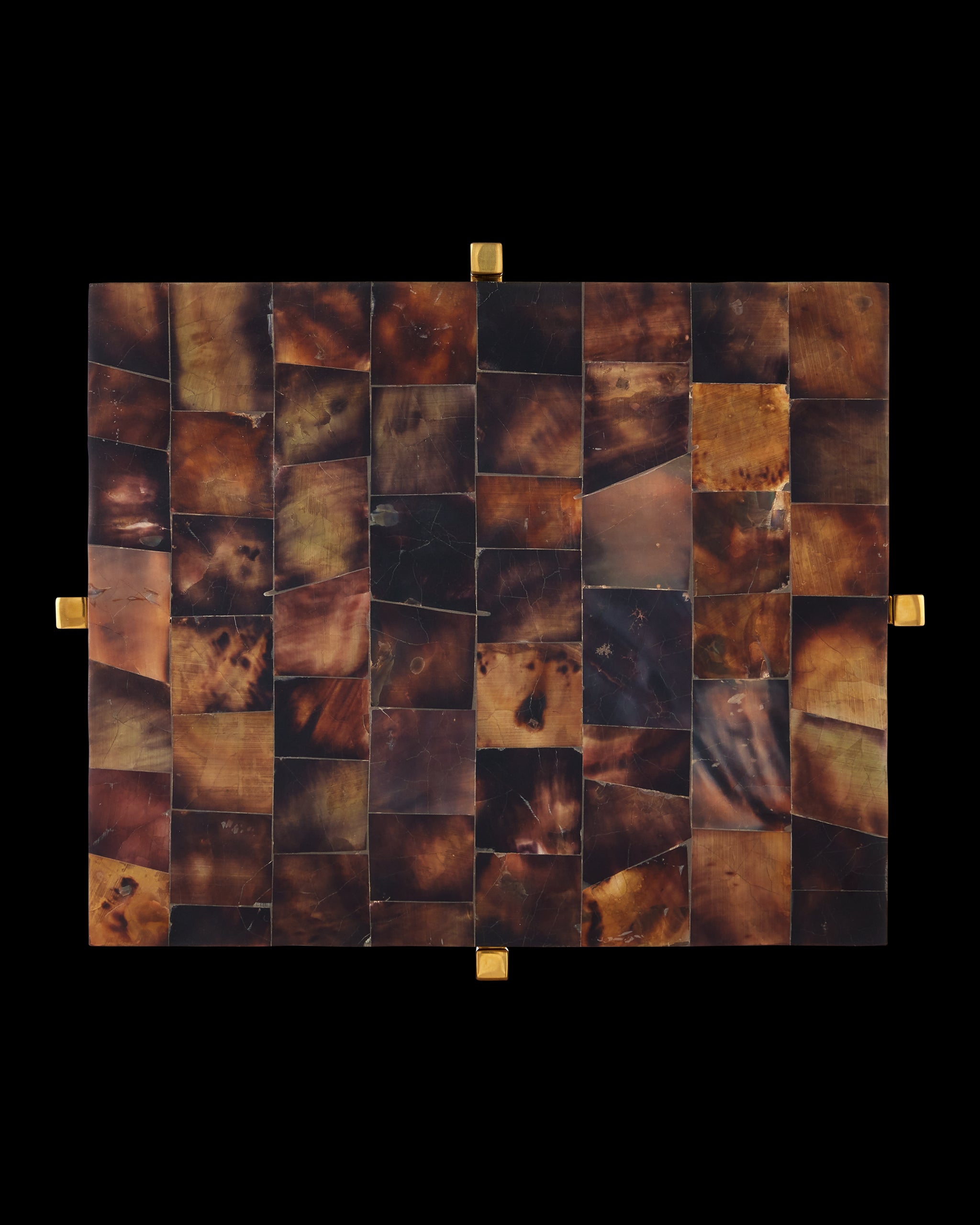 Currey & Company Casey Brown Accent Table