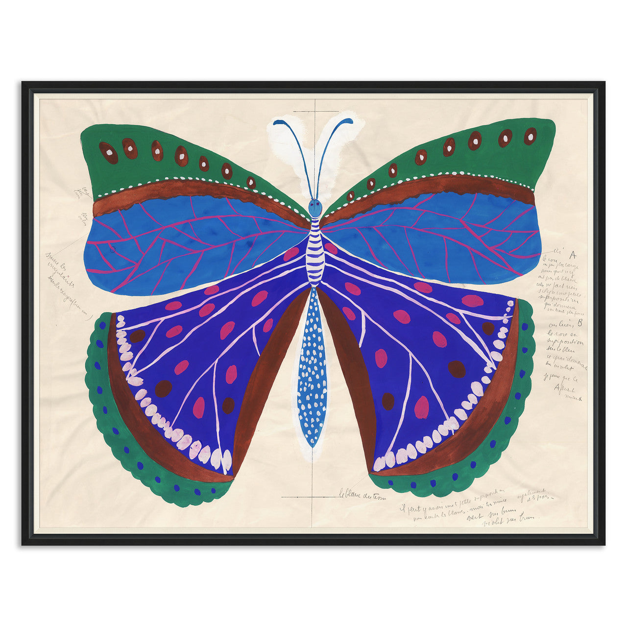 Paule Marrot Butterfly Art