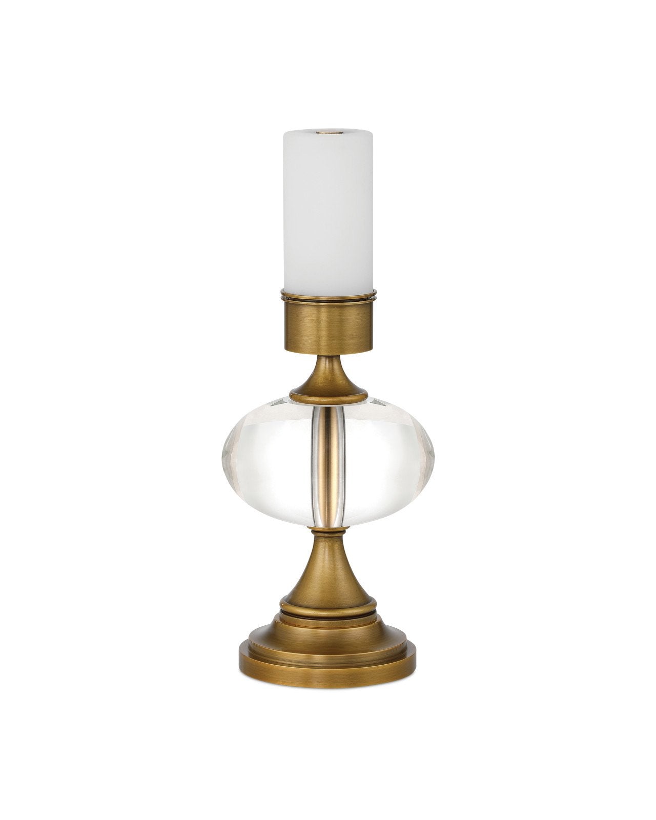 Currey & Company Sashay Brass Cordless Table Lamp
